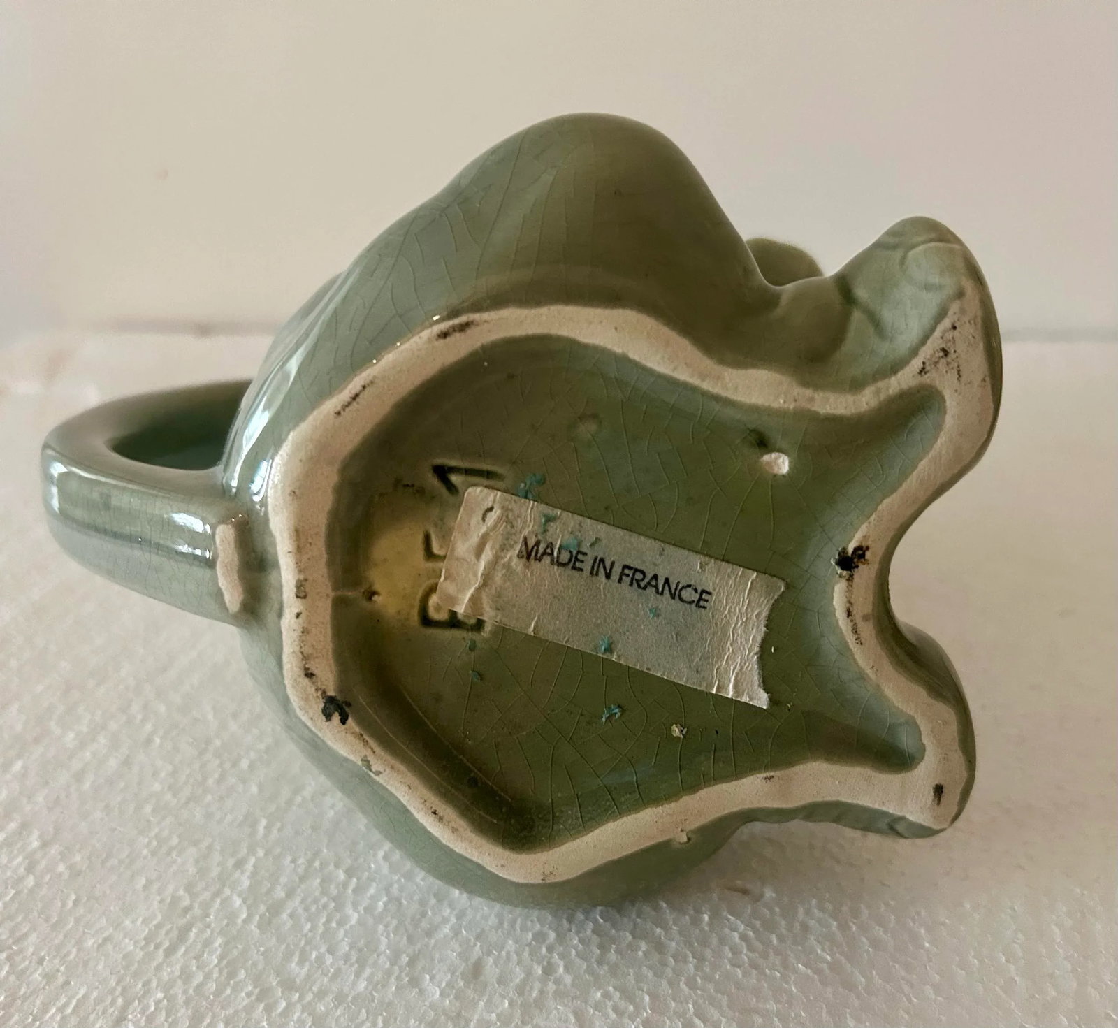 Early 1900s Elephant Slush Pitcher, Made in France - 6