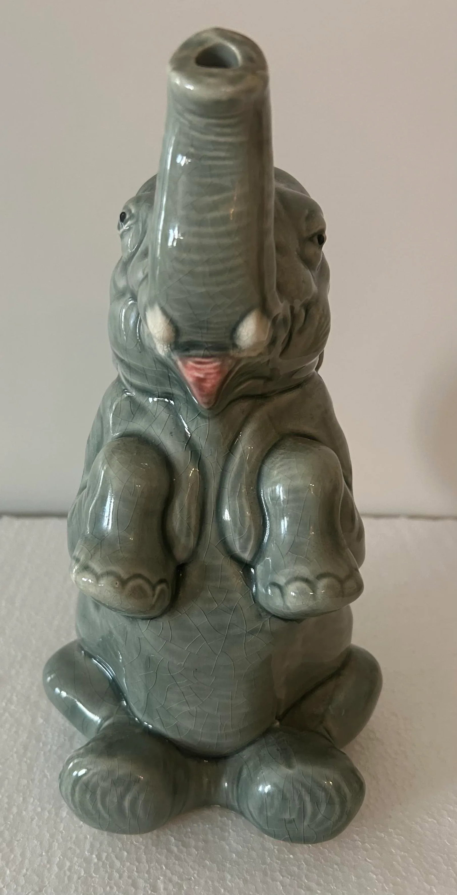 Early 1900s Elephant Slush Pitcher, Made in France - 7