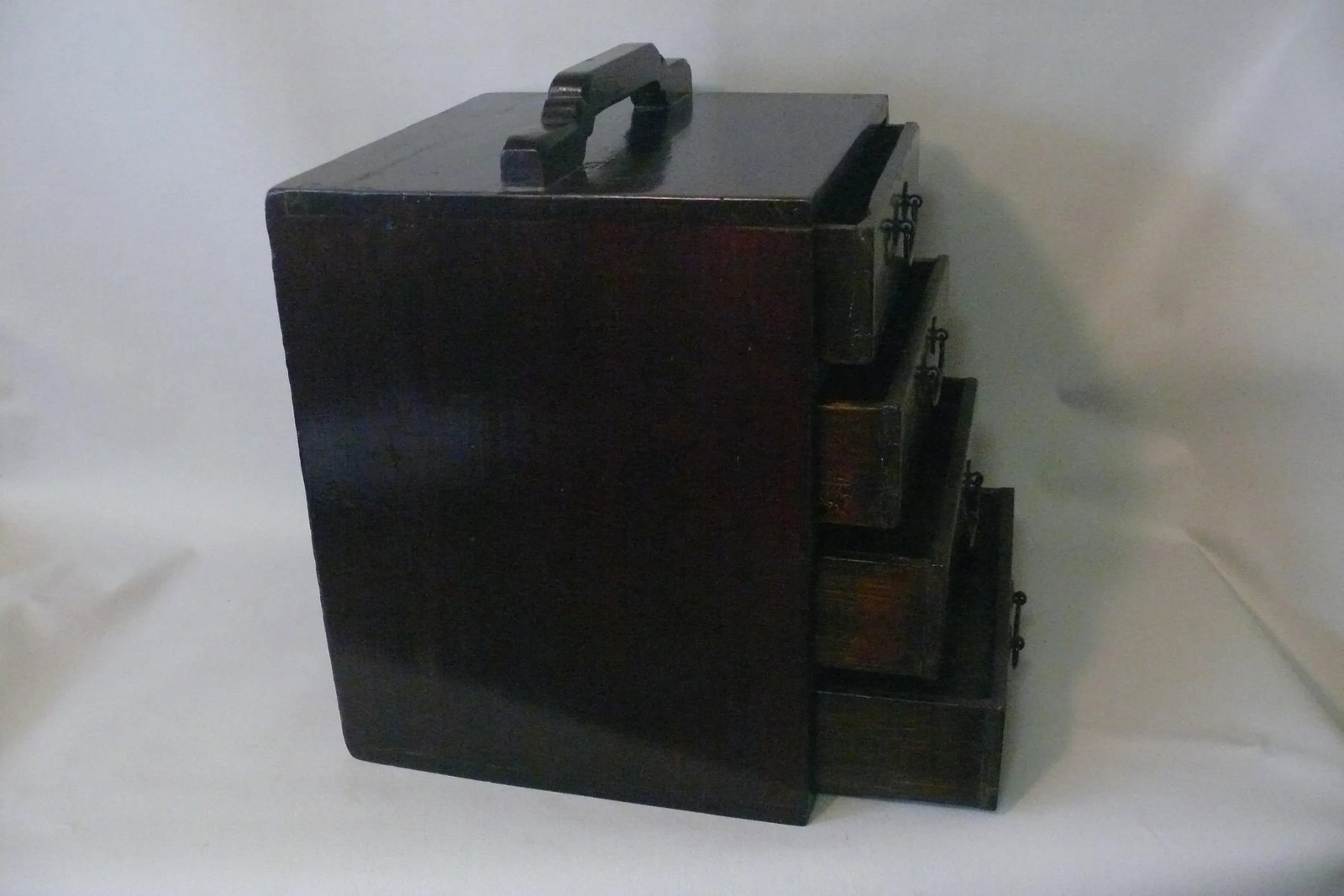 Chinese Vintage Scholar Box for Stationery and Scholar Objects - 5