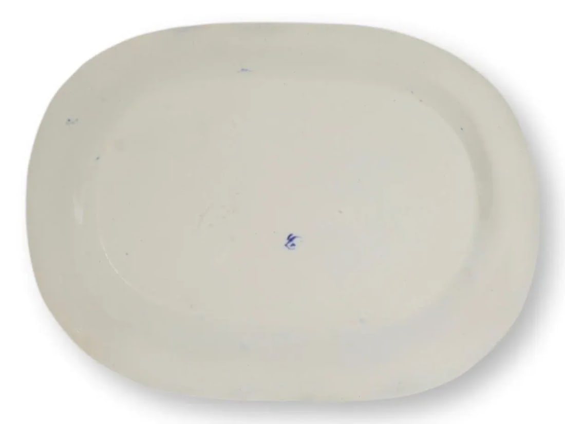 Antique English Willow Small Platters- Set of 3 - 7