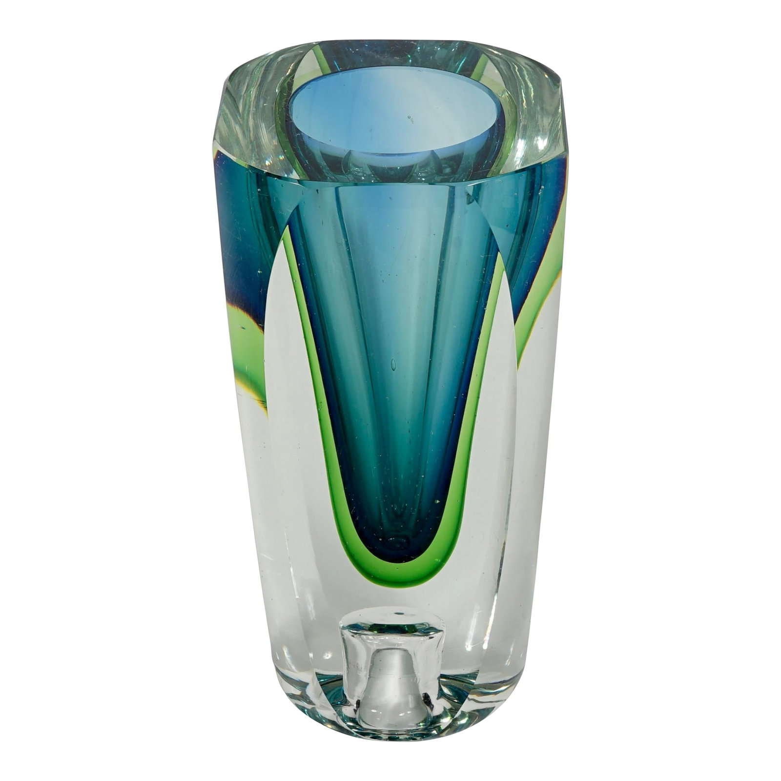 Vintage Flavio Poli in the Style of Murano Glass Candle Holder (1 of 6)