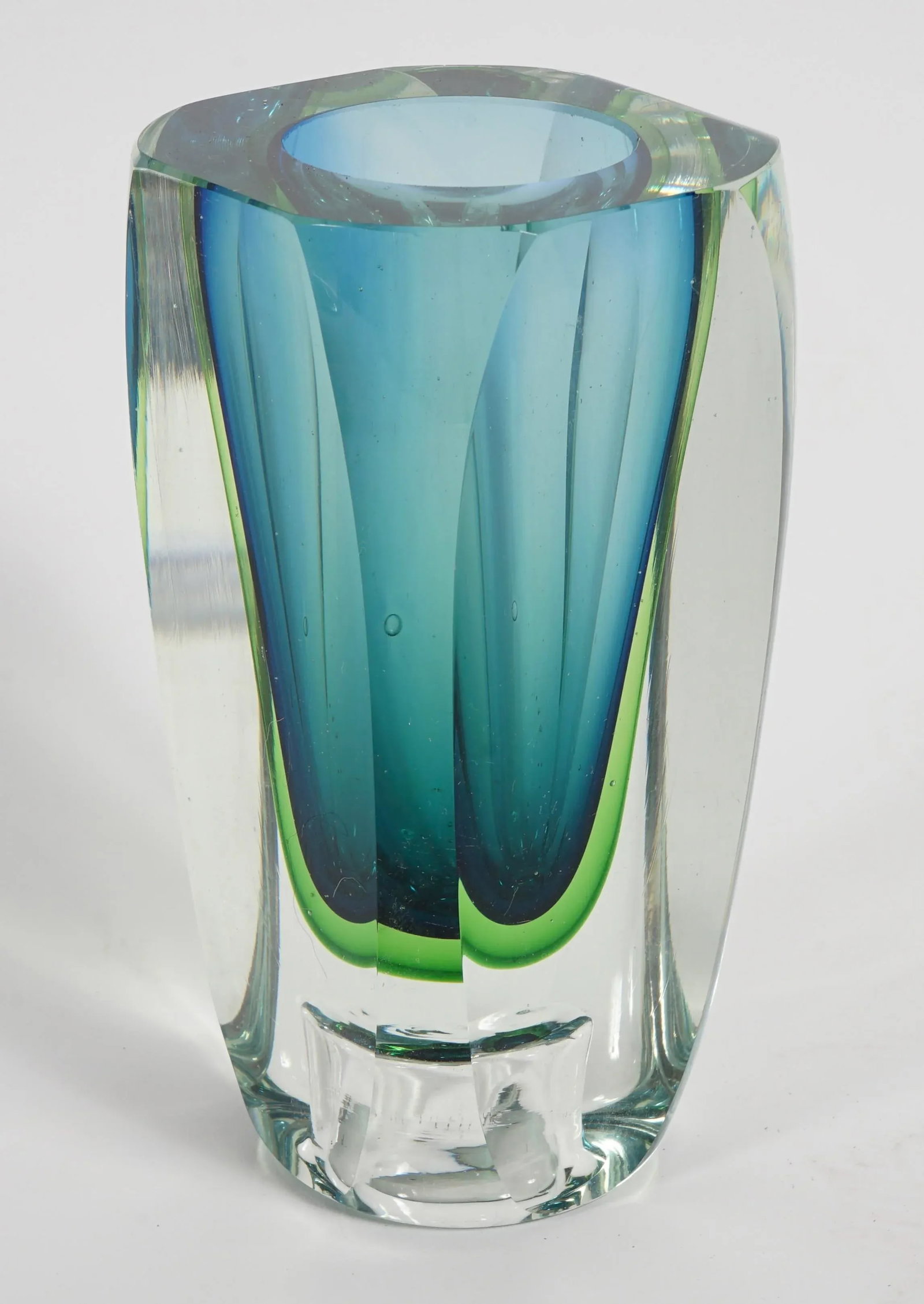 Vintage Flavio Poli in the Style of Murano Glass Candle Holder - 3