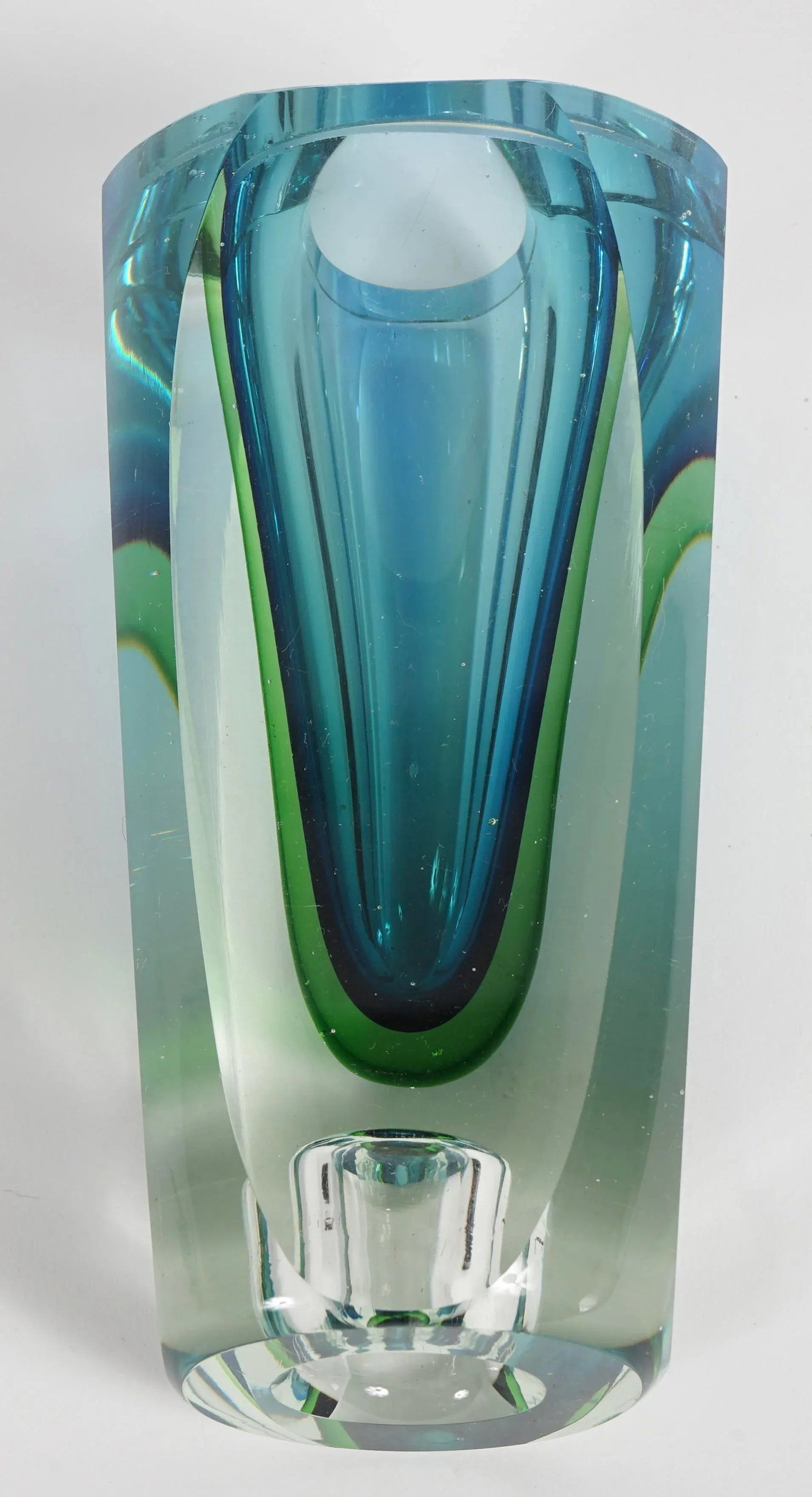 Vintage Flavio Poli in the Style of Murano Glass Candle Holder - 4