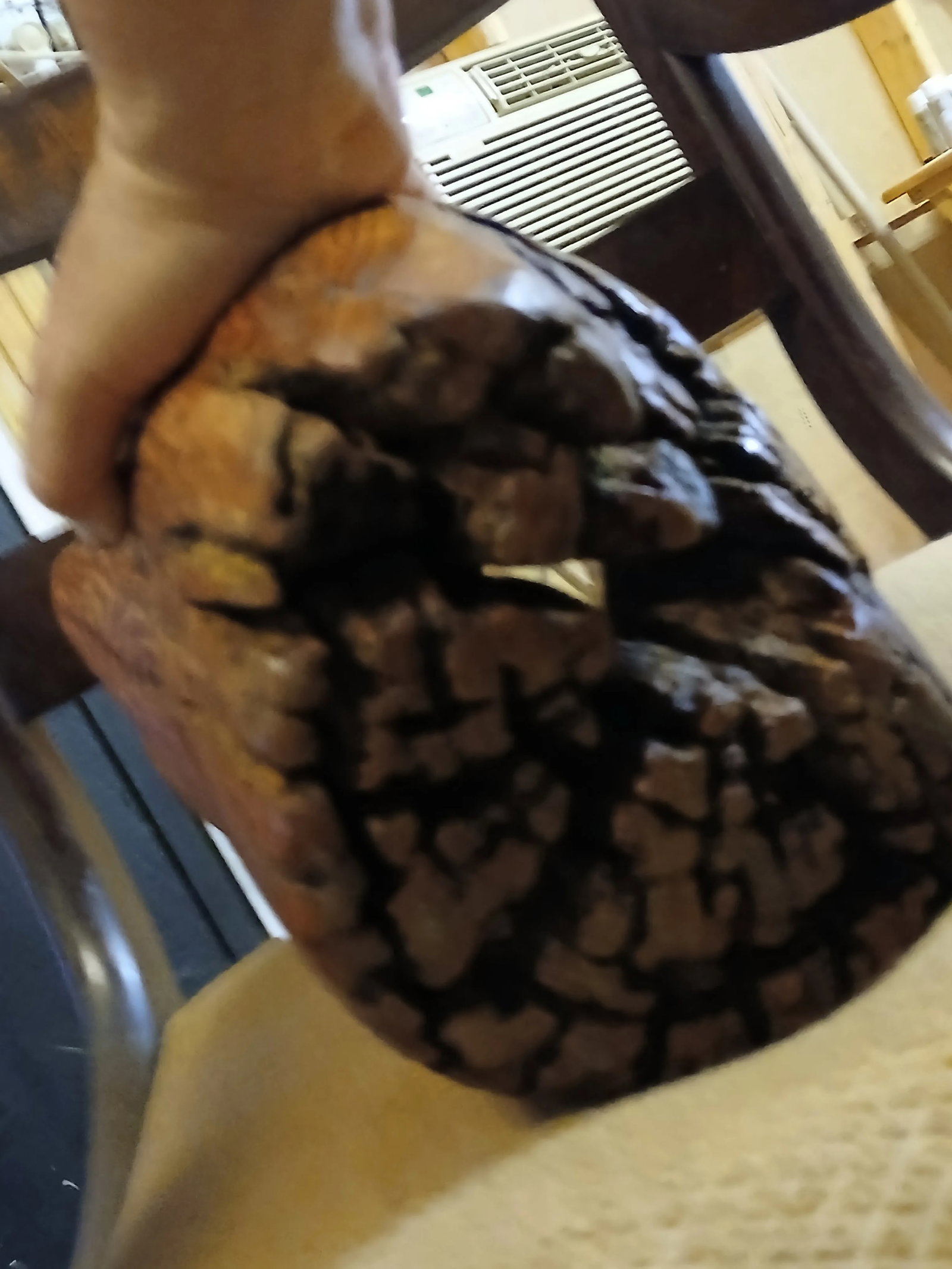 Cypress Wood Handmade Freeform Bowl - 5