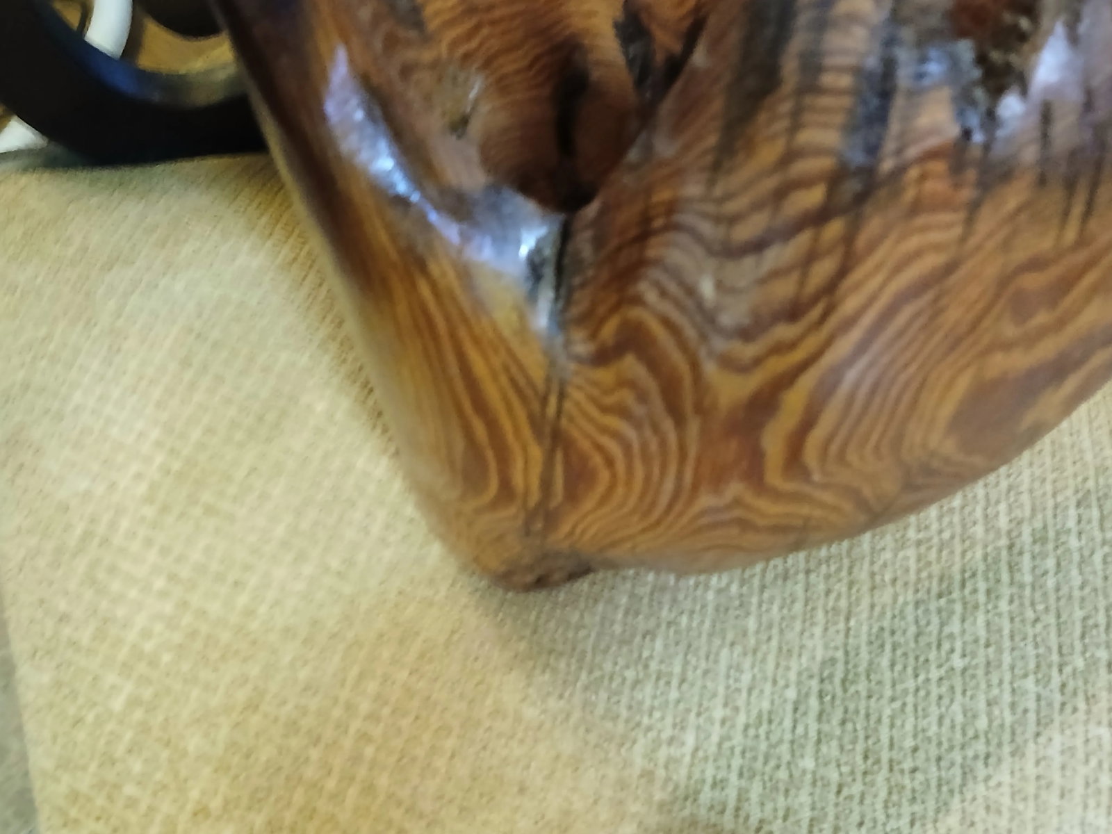 Cypress Wood Handmade Freeform Bowl - 6
