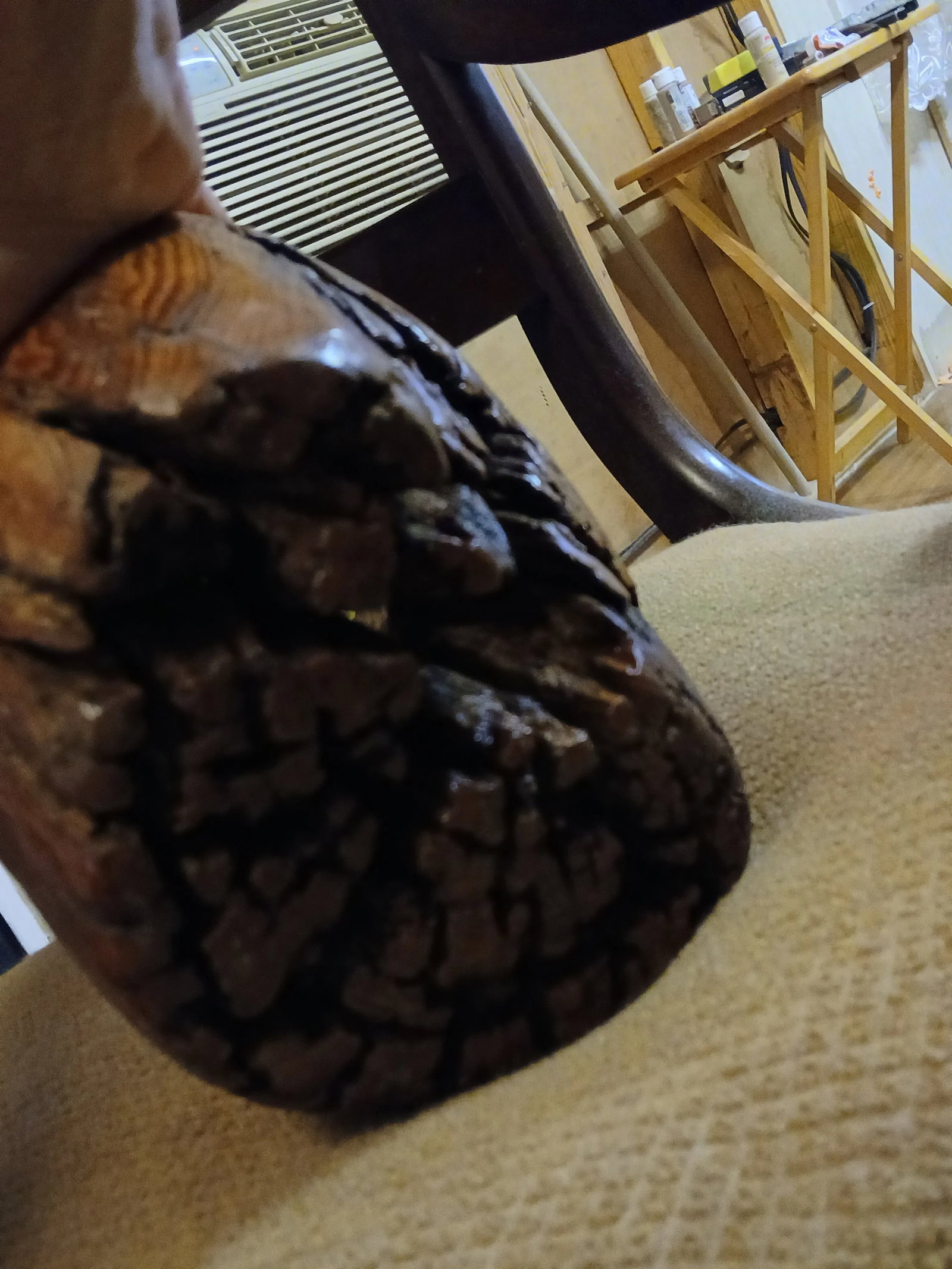 Cypress Wood Handmade Freeform Bowl - 7