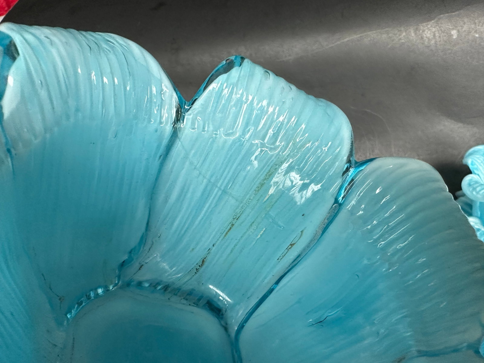 Fratelli Toso Italian Murano Glass Flower Petal Bowl Candle Votive Holders - 7