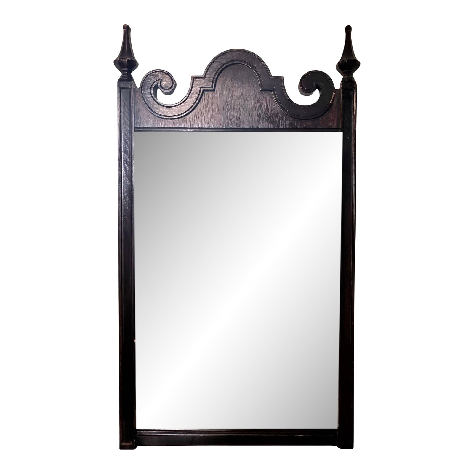 Early 20th Century Chippendale Mahogany Wood-Framed Mirror (1 of 17)