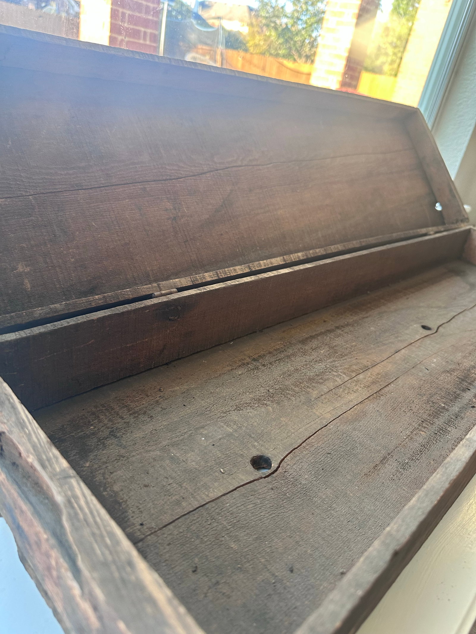 Early 19th Century Primitive American Carpenter's Tool Chest - 36 Inches - 4