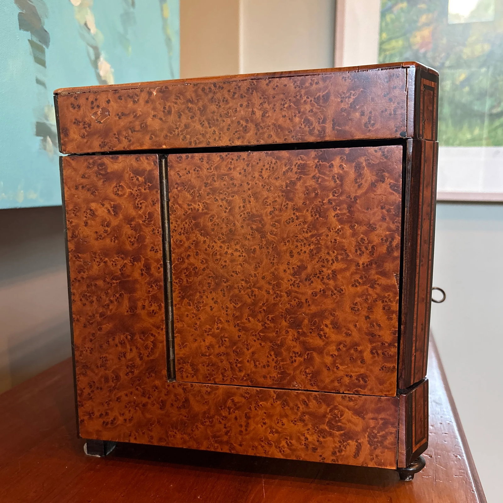 Antique Napoleon III French Liquor Cabinet - 4