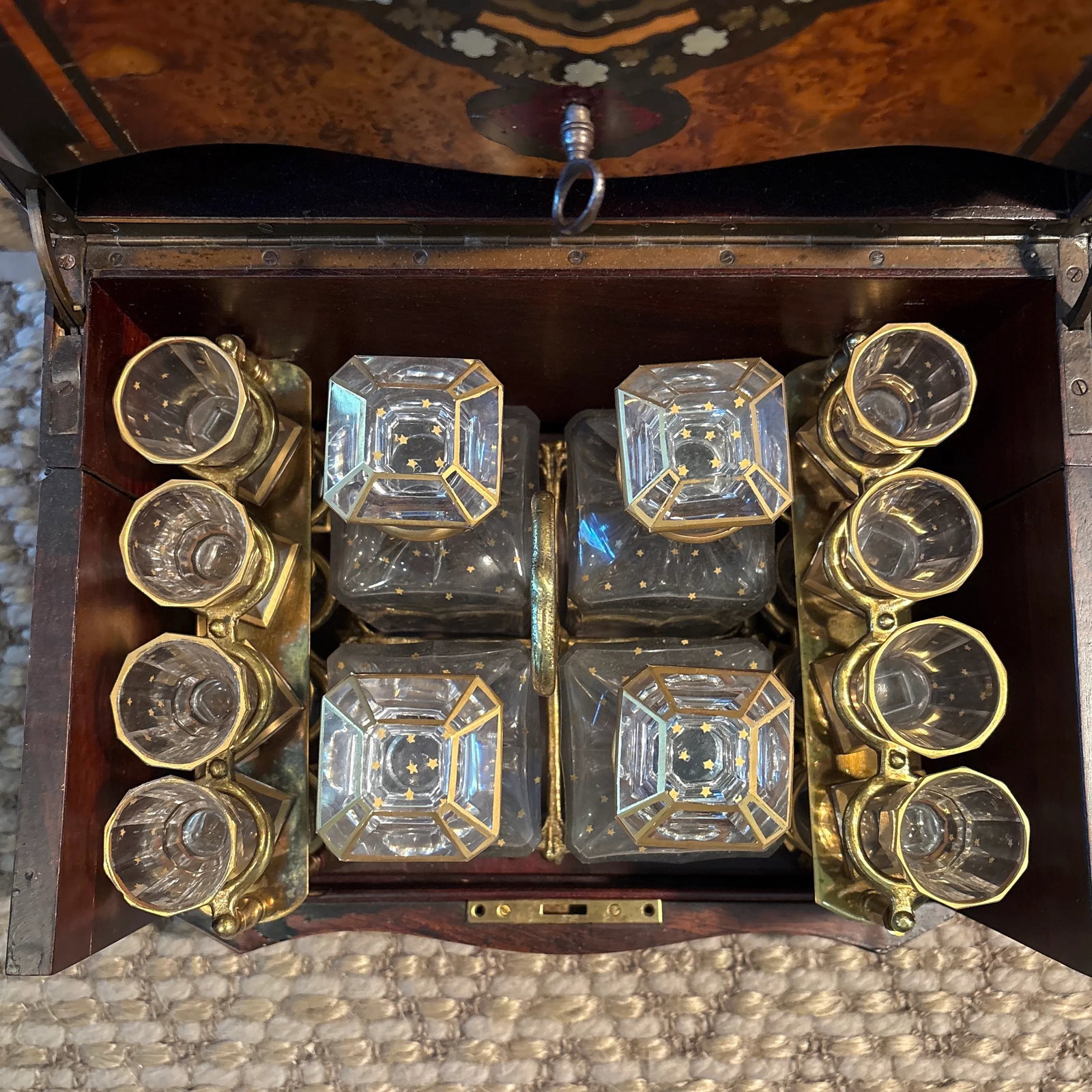 Antique Napoleon III French Liquor Cabinet - 8