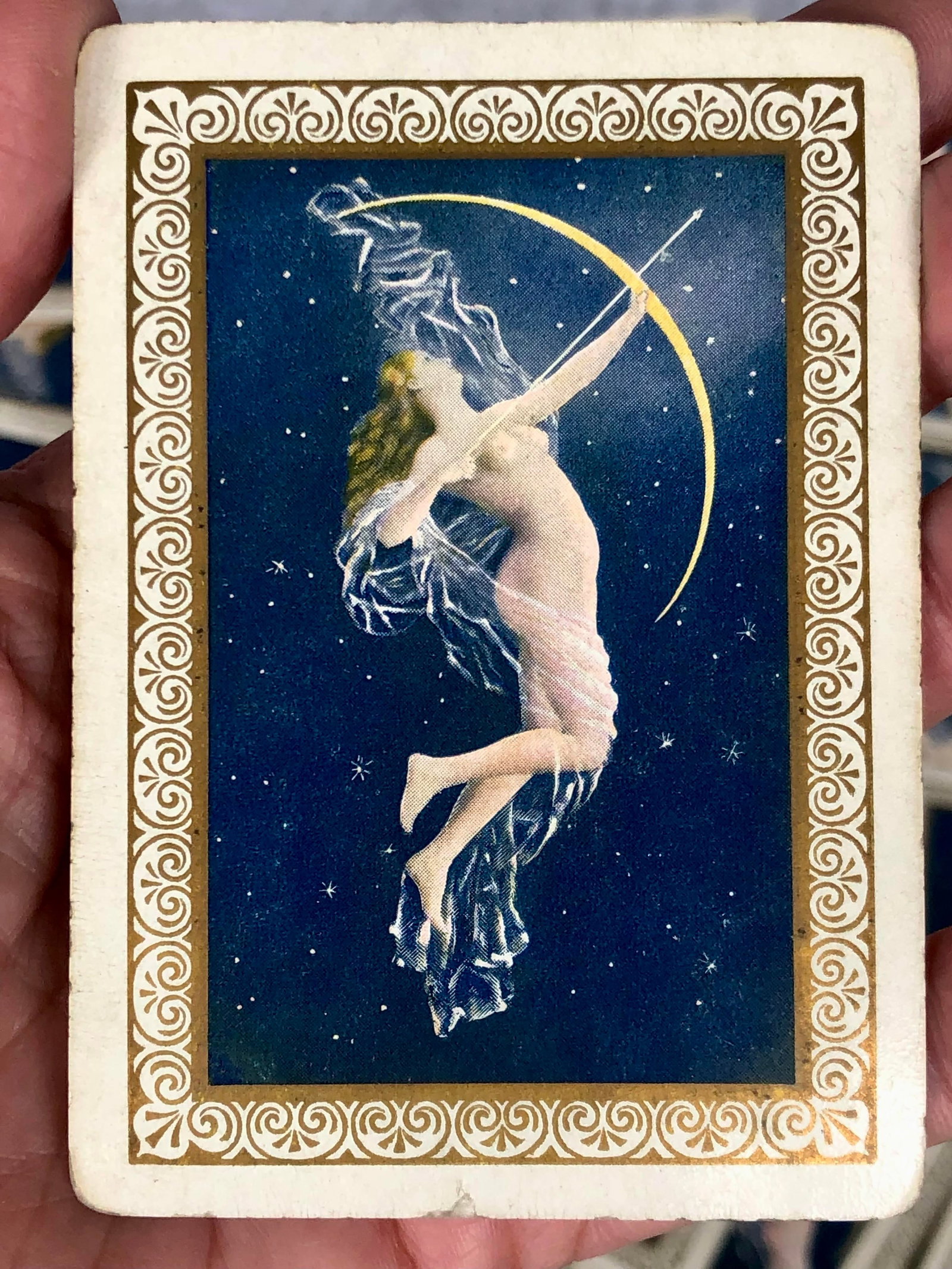 Classical Mythology Diana Russell Morgan Congress Playing Cards - 16