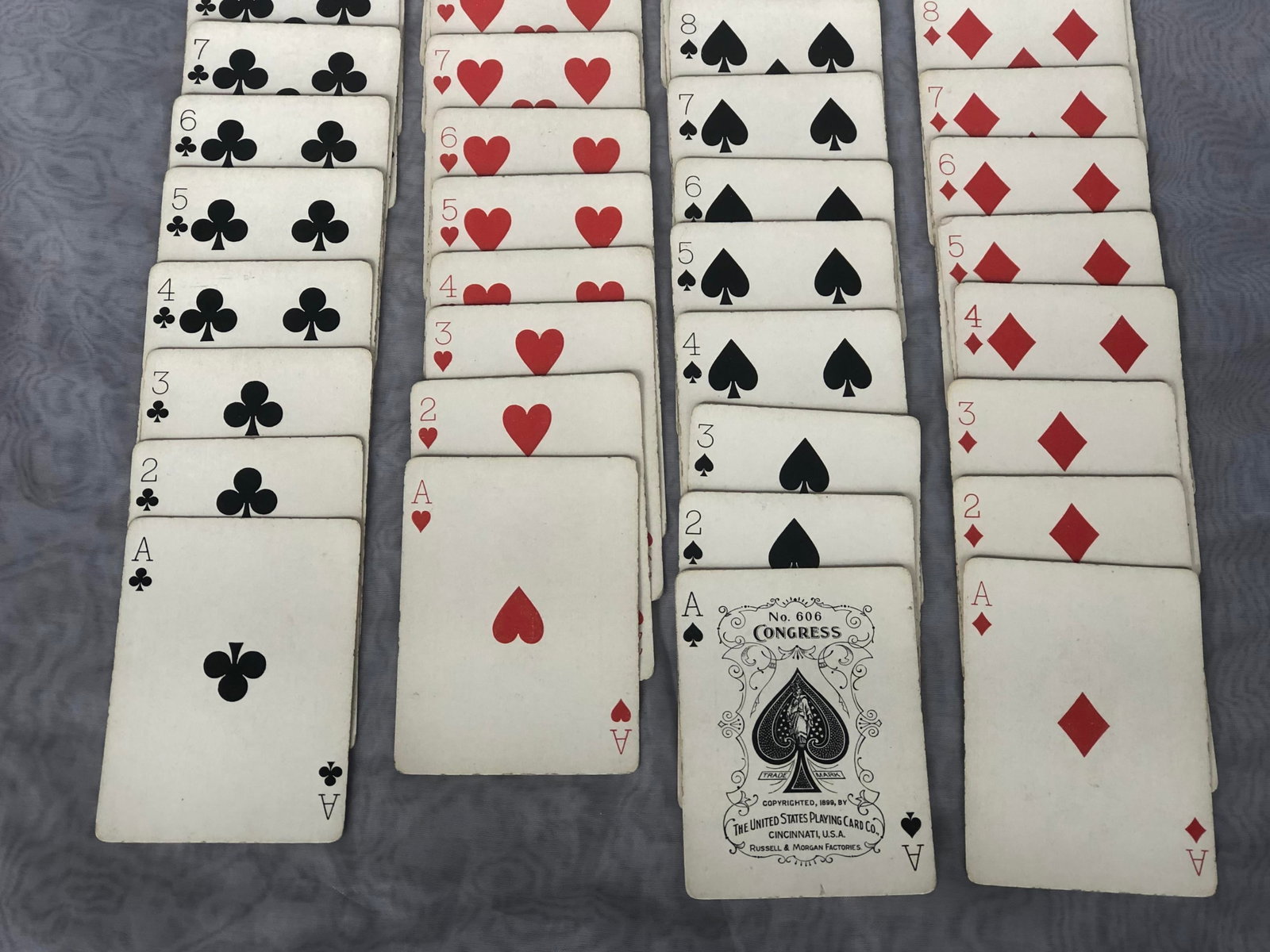 Classical Mythology Diana Russell Morgan Congress Playing Cards - 8