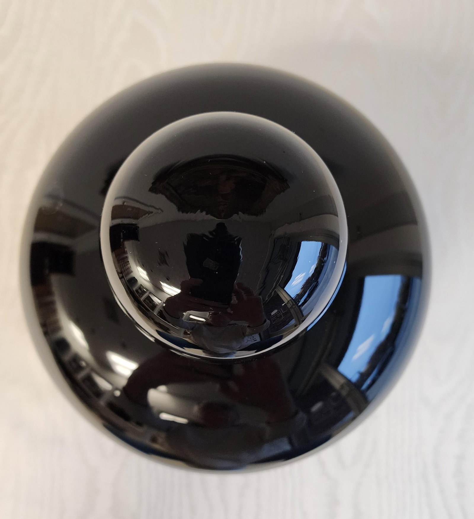 Venini Murano Opaco Black Vase With Cap by Tobia Scarpa - 9