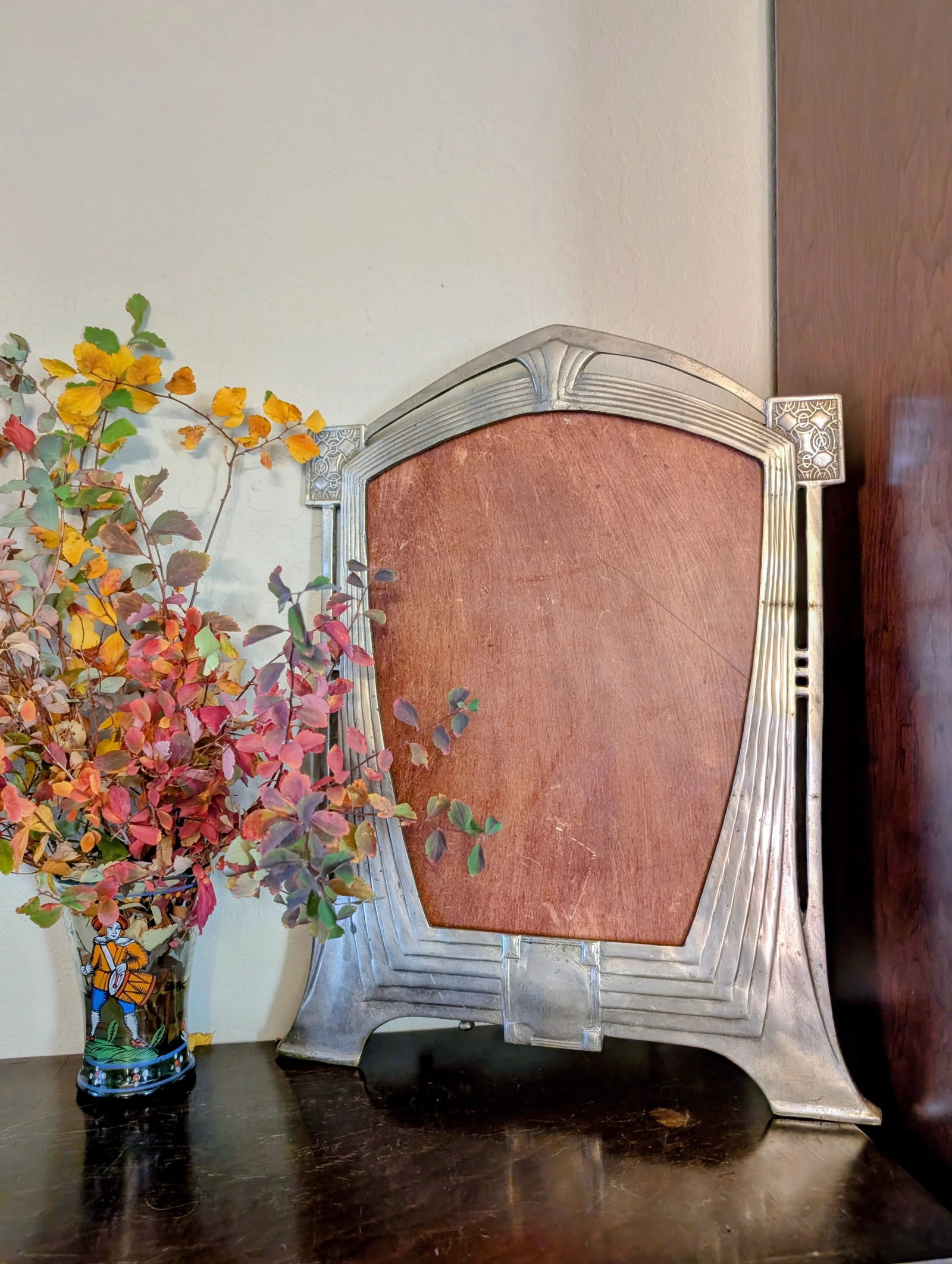 Vintage Art Nouveau Jugendstil Style Mirror or Picture Frame - 10