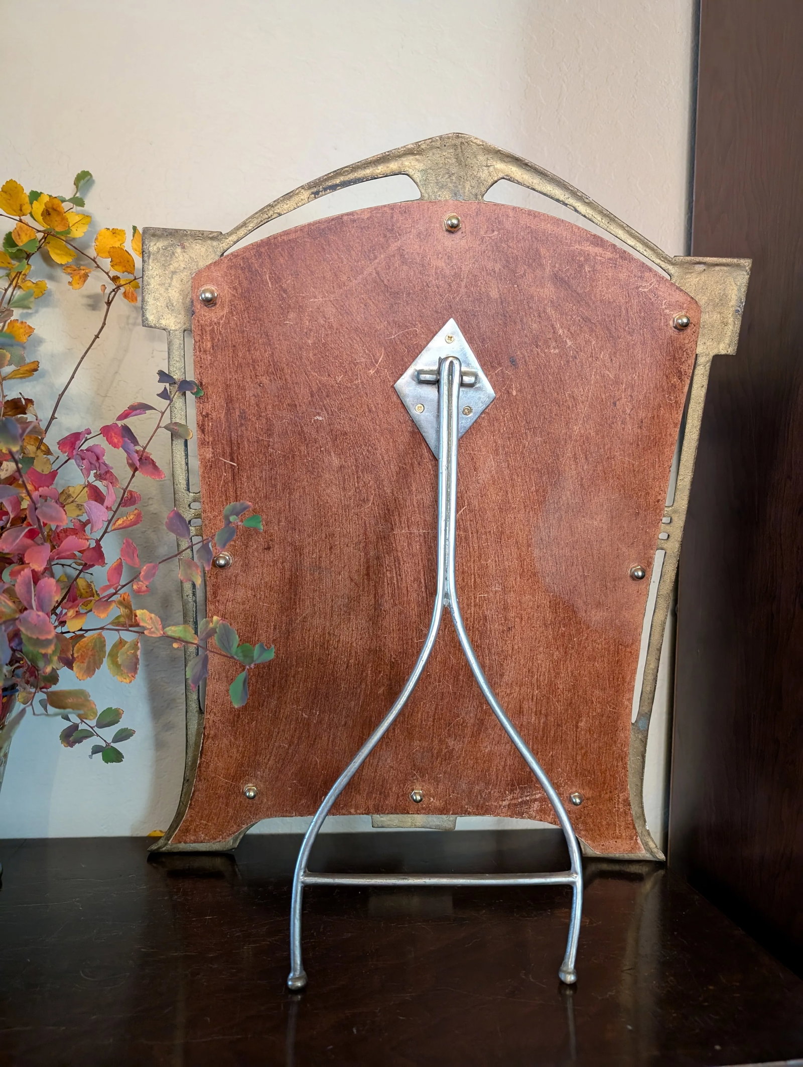 Vintage Art Nouveau Jugendstil Style Mirror or Picture Frame - 11