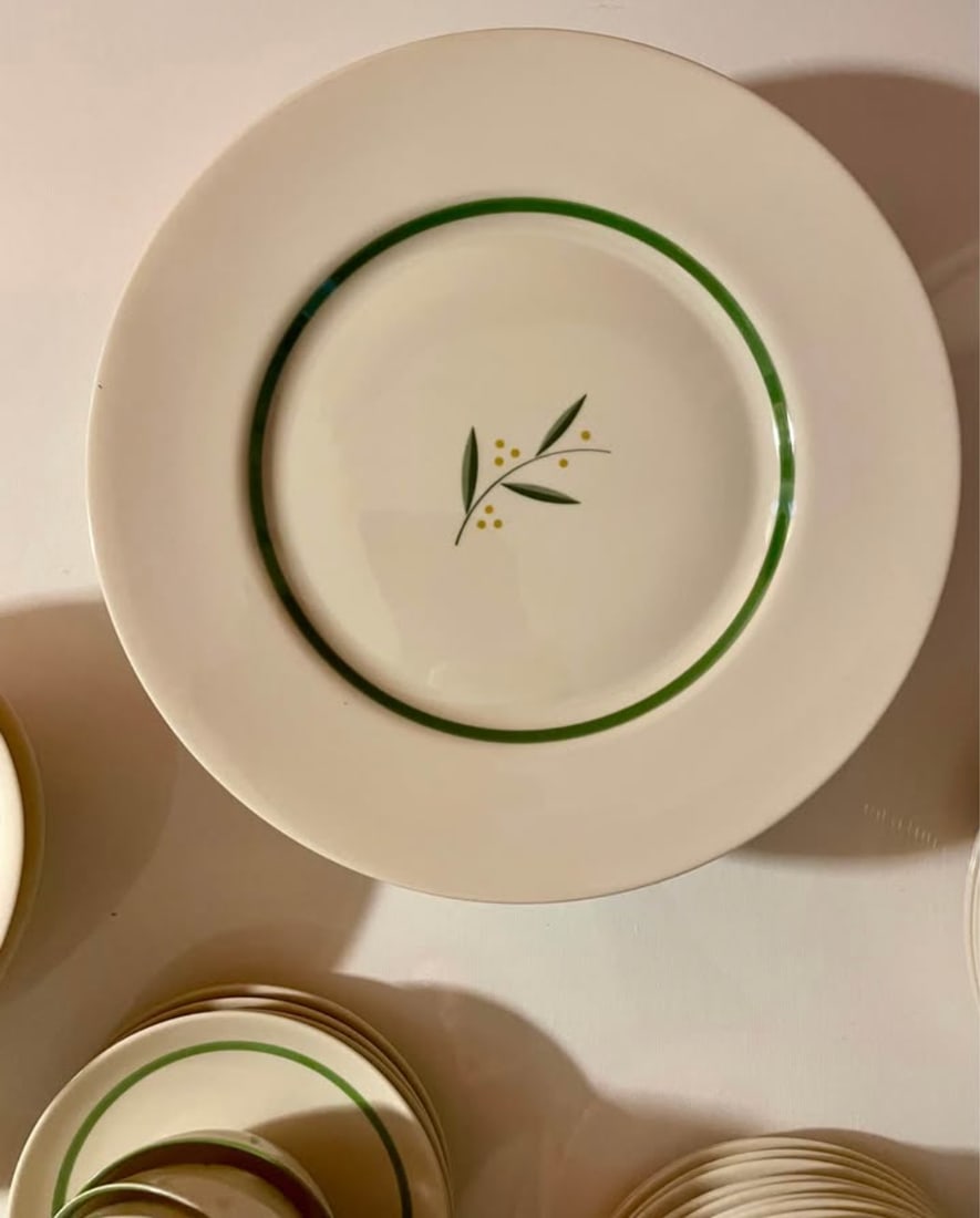 Rare Set of 1940s Franciscan China in Westwood Pattern - 3