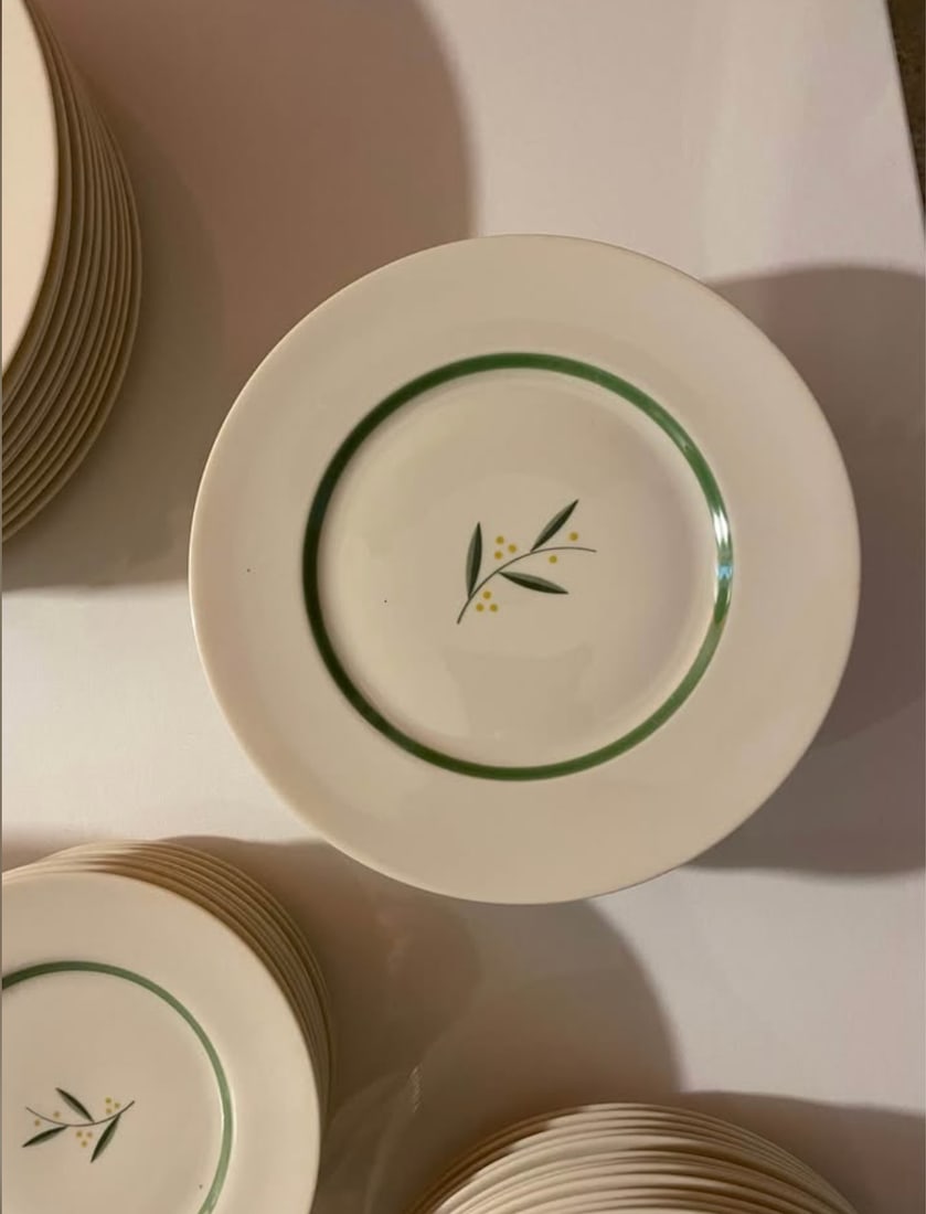 Rare Set of 1940s Franciscan China in Westwood Pattern - 4