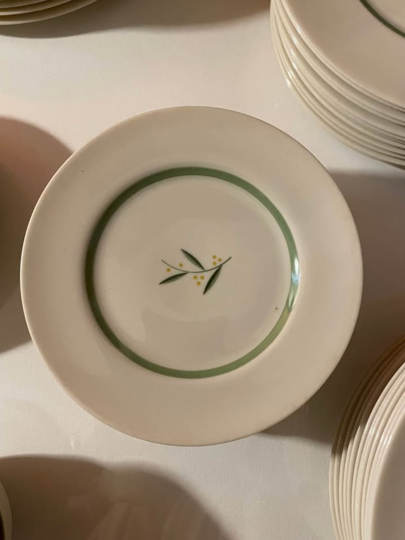 Rare Set of 1940s Franciscan China in Westwood Pattern - 5