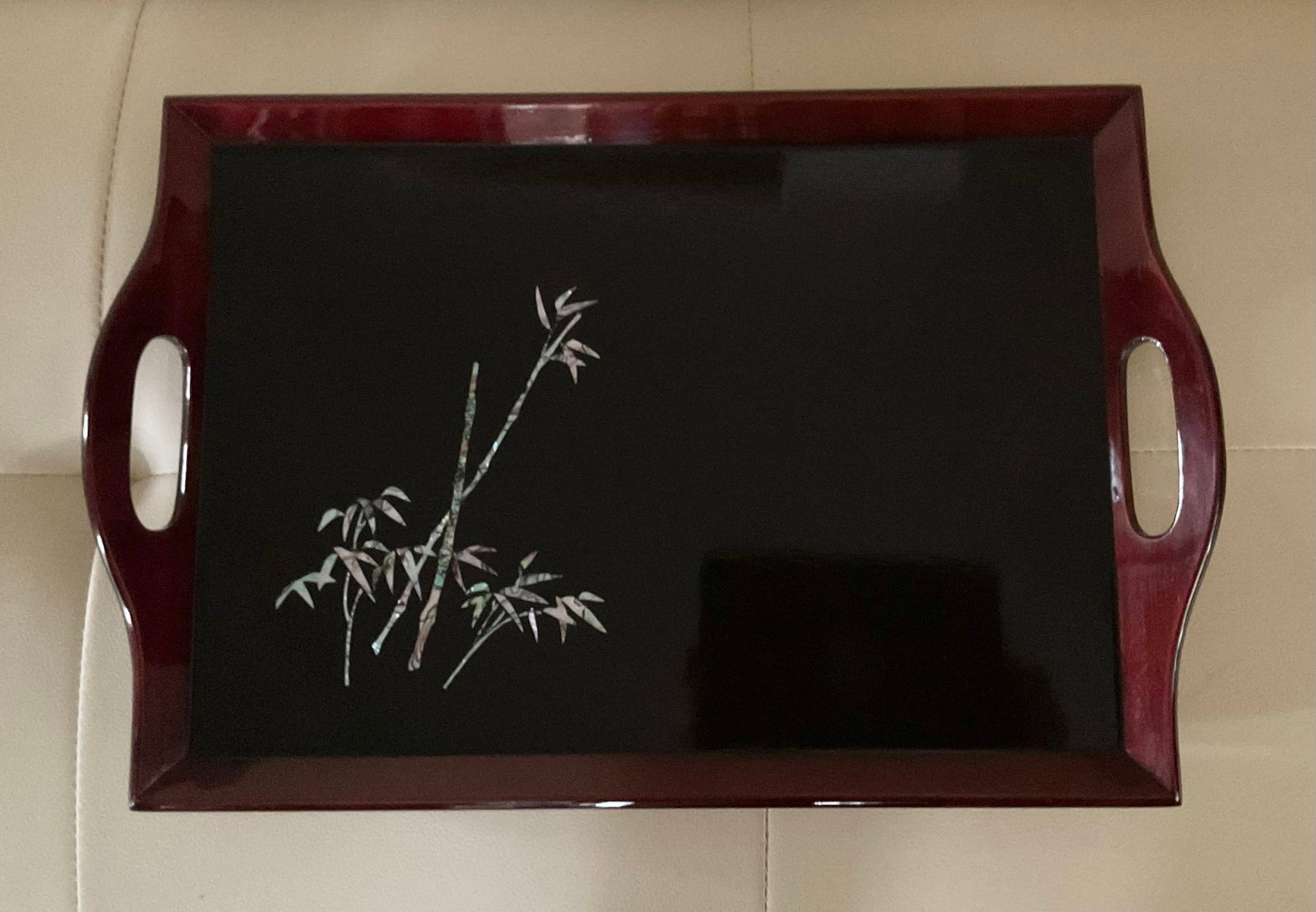 Vintage Trays With the Four Gentlemanly Plants - 2