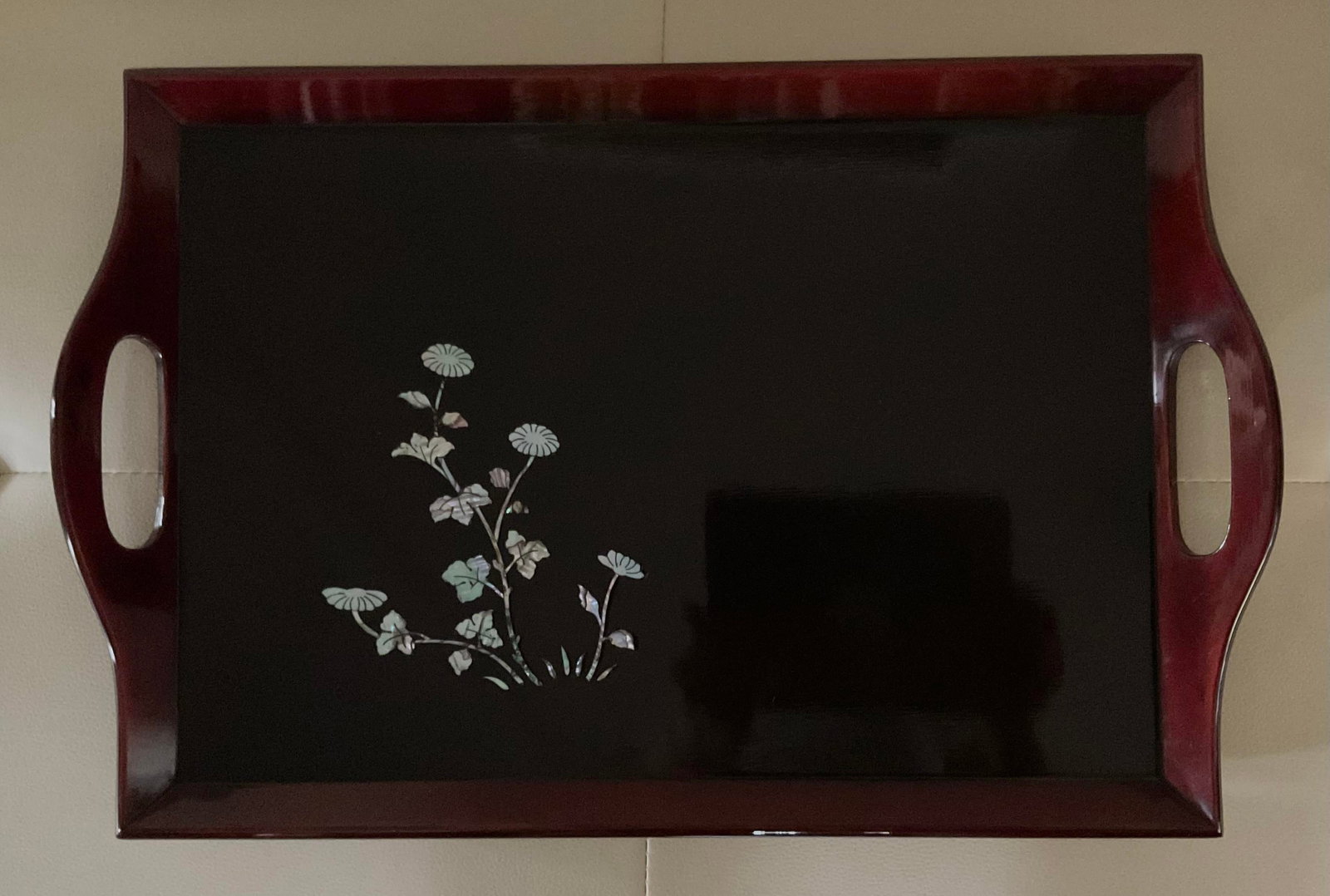 Vintage Trays With the Four Gentlemanly Plants - 5