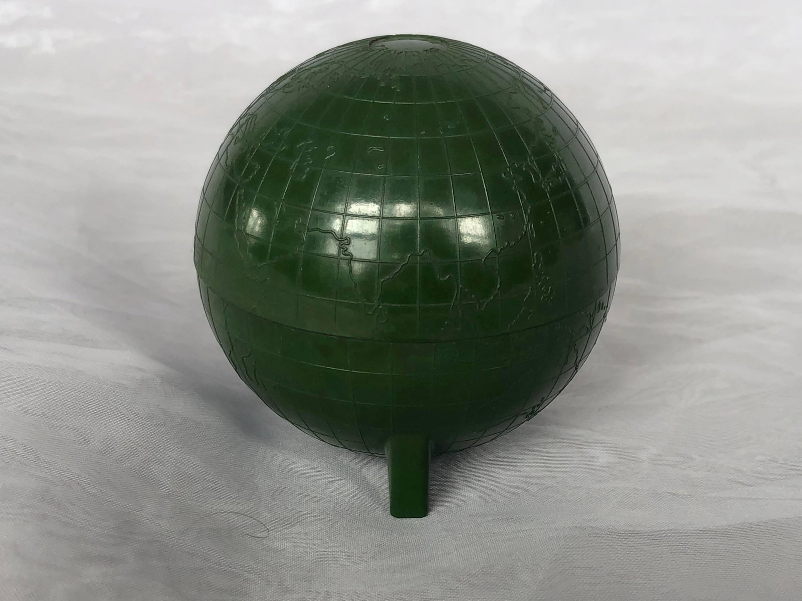 Vintage Bakelite World Globe Inkwell - 3