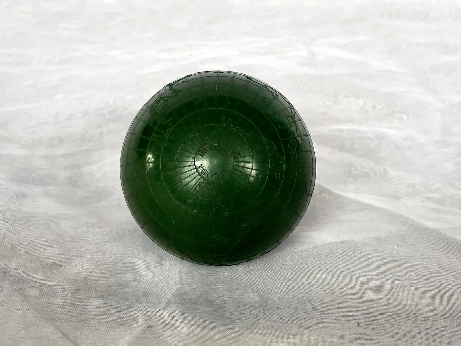 Vintage Bakelite World Globe Inkwell - 5