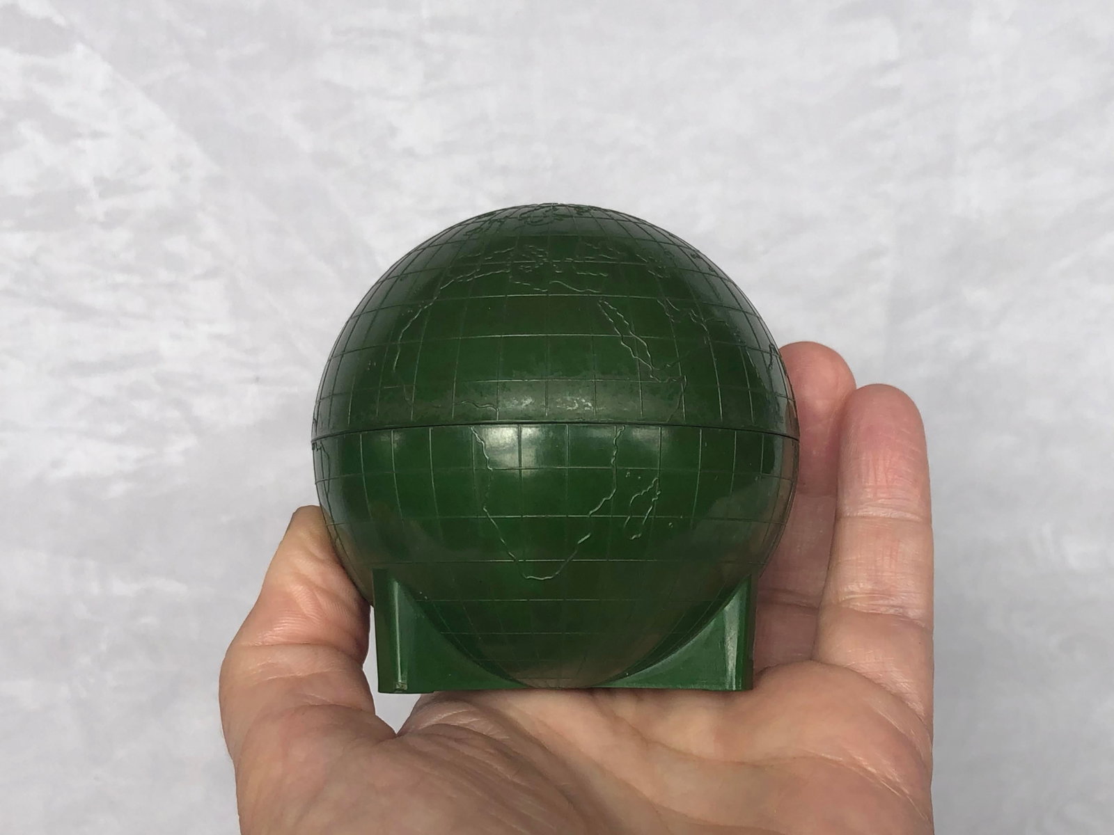 Vintage Bakelite World Globe Inkwell - 7