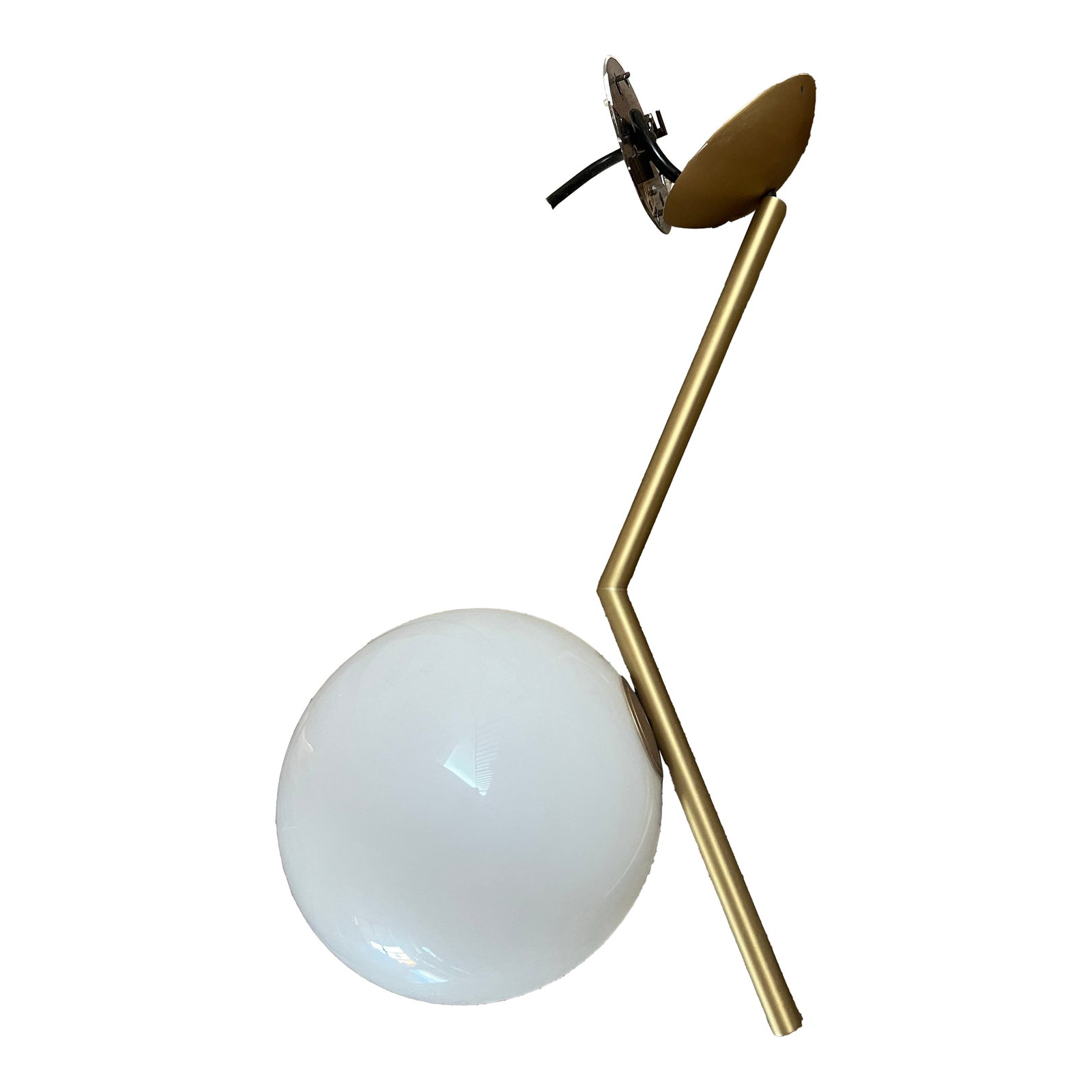 Flos Ic S Pendant Light (Small) in 24k Gold Finish (1 of 3)