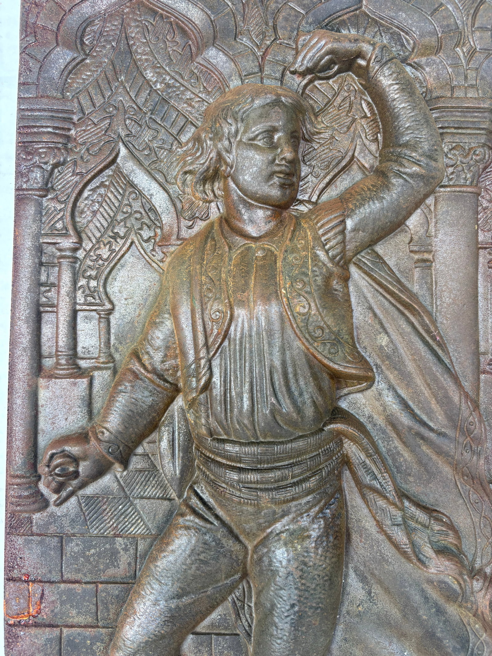 French 19th Century Louis XVI Patinated Bronze Plaques - 6