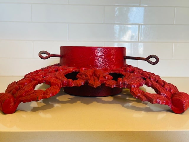 Heavy All Metal Vintage Tree Stand - 11