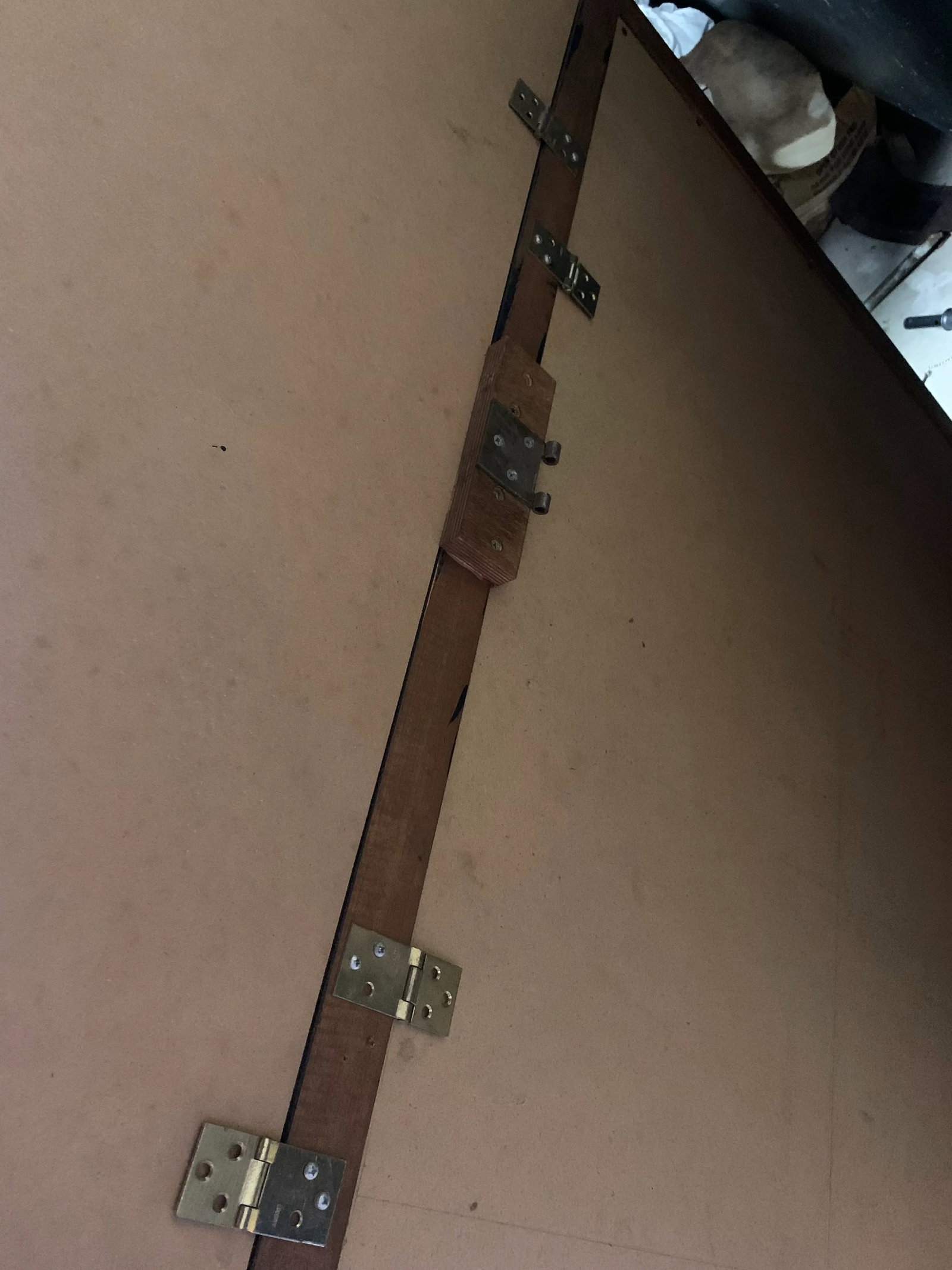 1950s Monumental Danish Modern Teak Wall Mirror - 11
