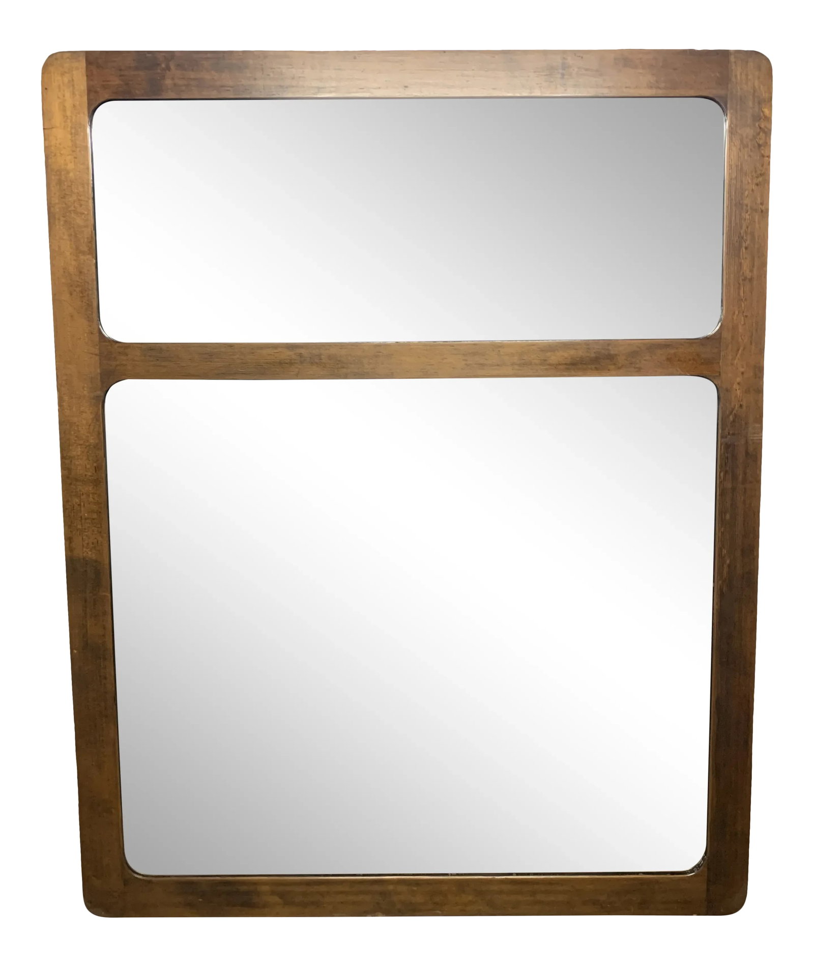 1950s Monumental Danish Modern Teak Wall Mirror (1 of 12)