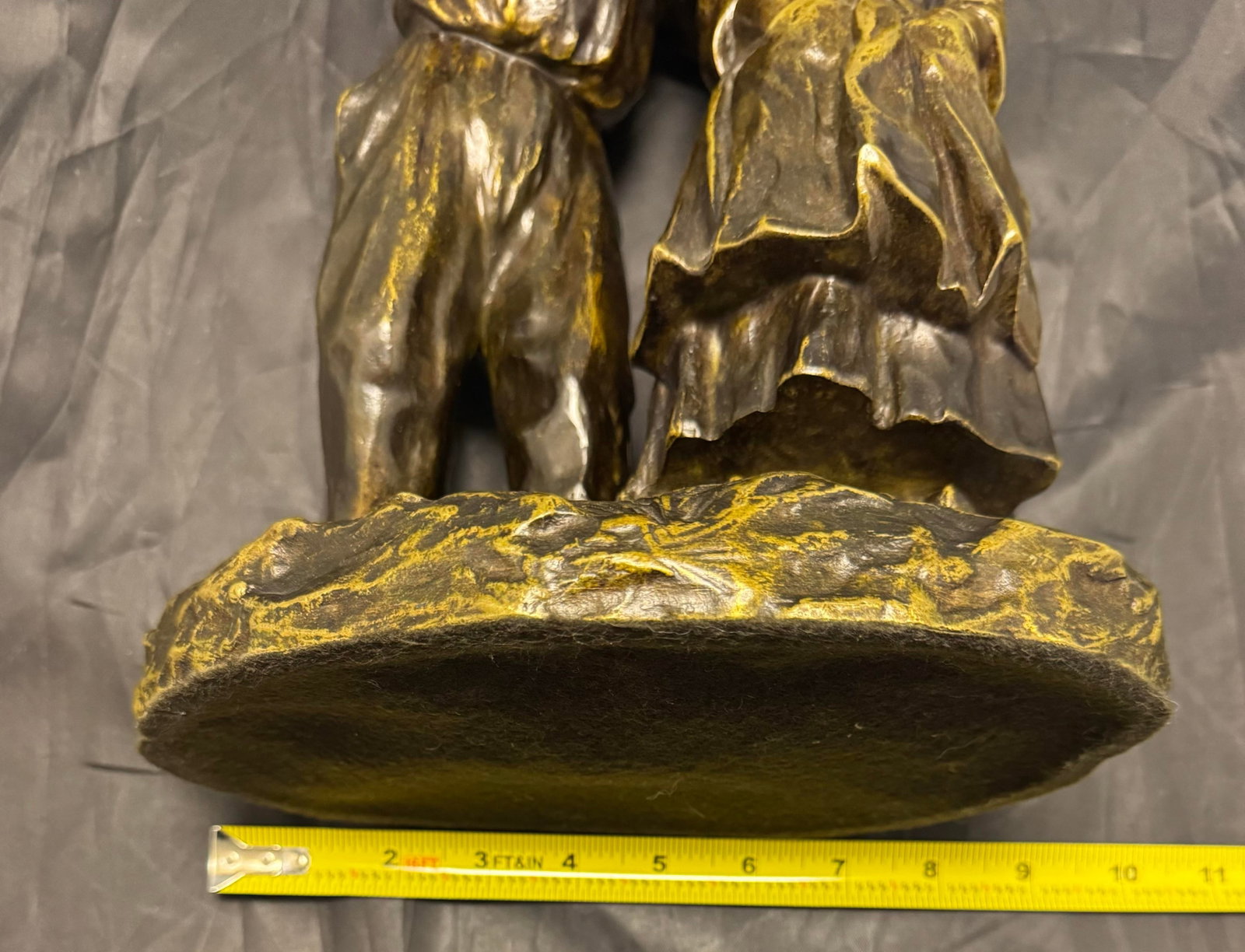 Antique 1900s Joseph D'Aste Bronze Dutch Boy & Girl Couple D'enfants Hollandais - 9