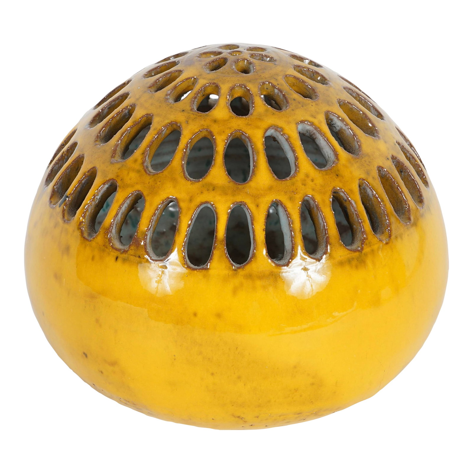 Vintage Paul Bellardo Ceramic Pottery: Stunning Piece, Beautiful Glaze, Great Texture. Signed. Paul Bellardo (1924-2017) was an American ceramic sculptor in the Modernist style. He was born in Hartford, CT, and took his first ceramics