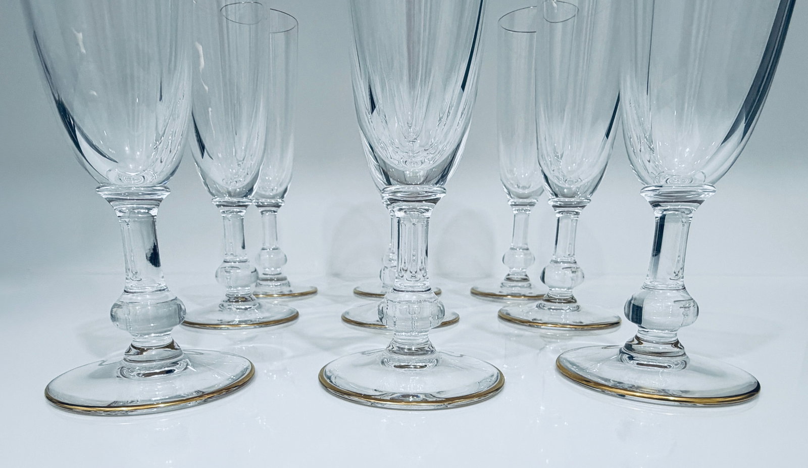 Saint-Louis Crystal Champagne Glasses - 3