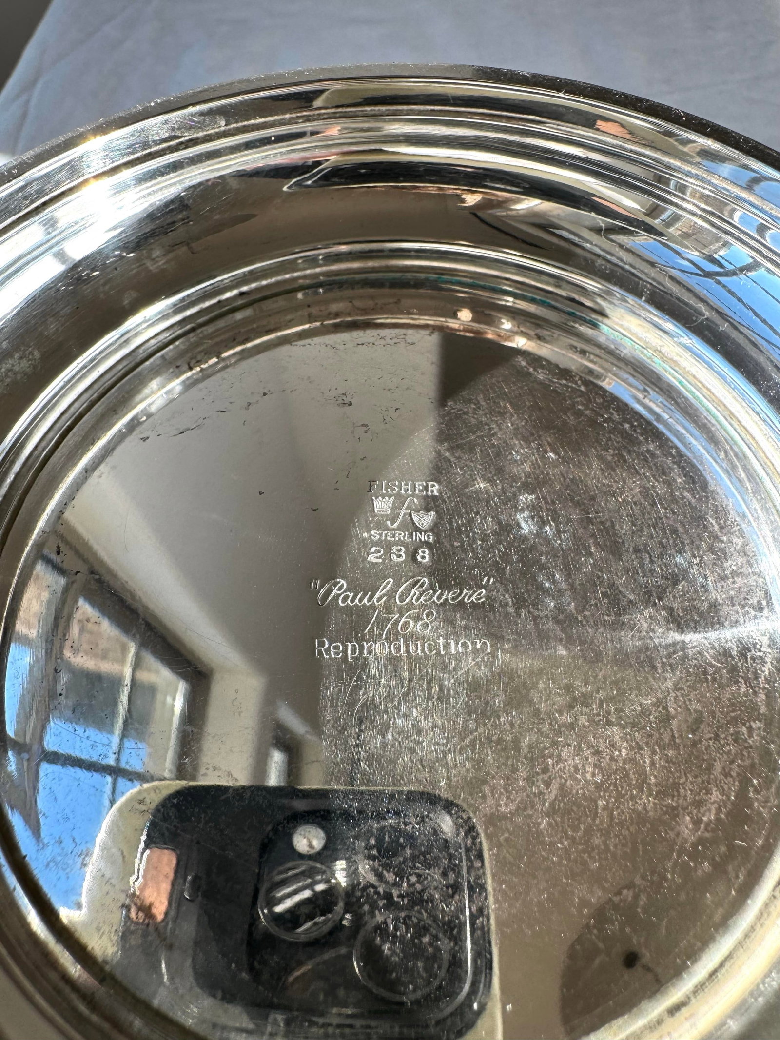 Mid 20th Century Bond Club of Virginia 8th Framish Golf Winner Trophy by Fisher Sterling - Paul Reve - 6