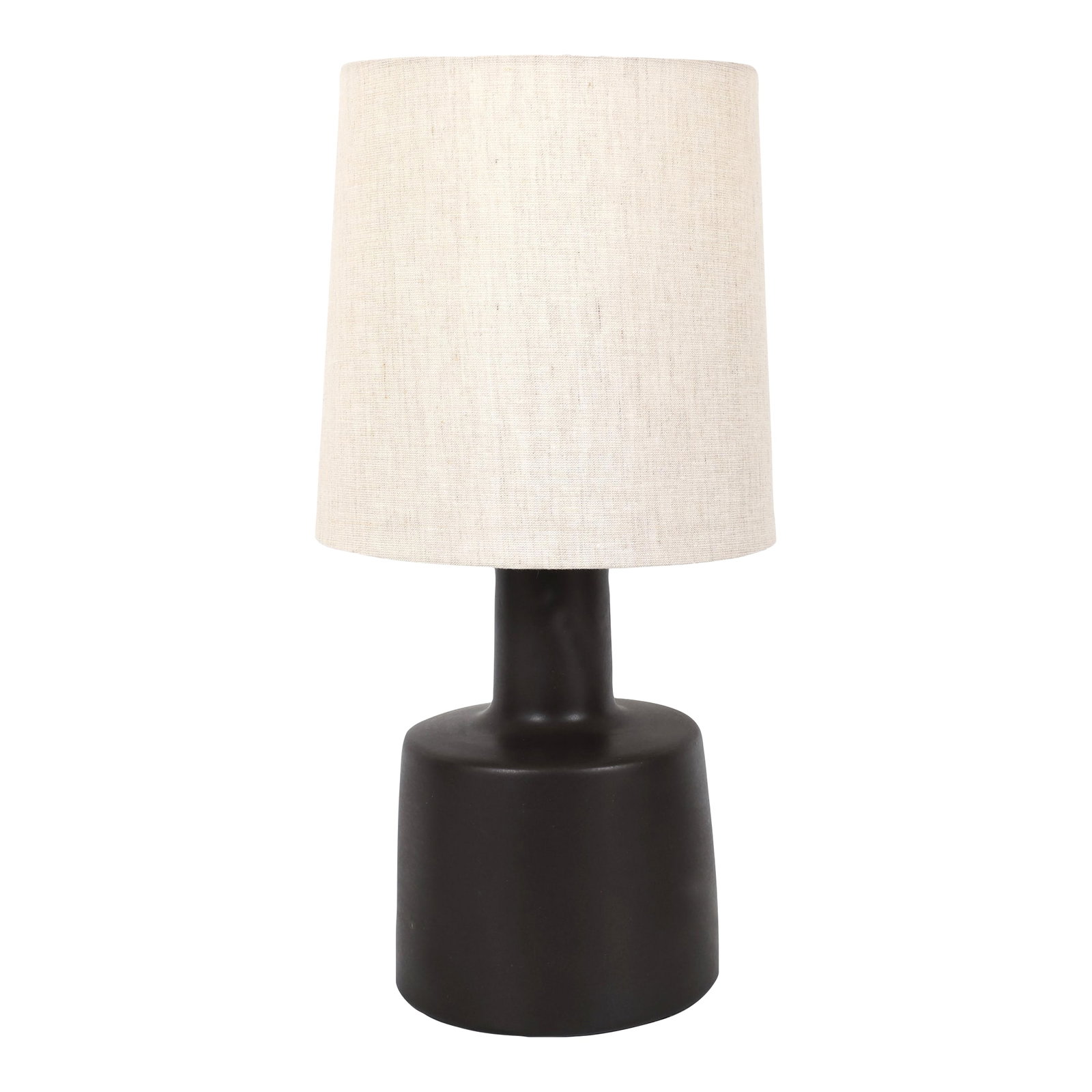 Marshall Studios Table Lamp by Jane and Gordon Martz: This Jane and Gordon Martz table lamp exemplifies the refined craftsmanship and minimalist design associated with the Marshall Studio's mid-century modern American pottery. This particular lamp