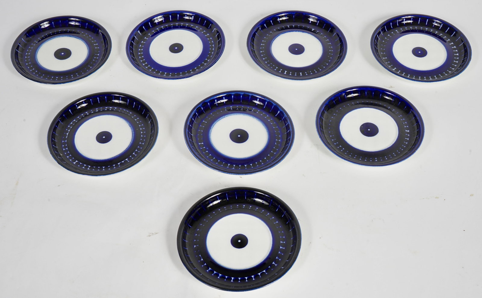Vintage Arabia Finland "Valencia" Teacups and Saucers Designed by Ulla Procope Set of 15 - 6