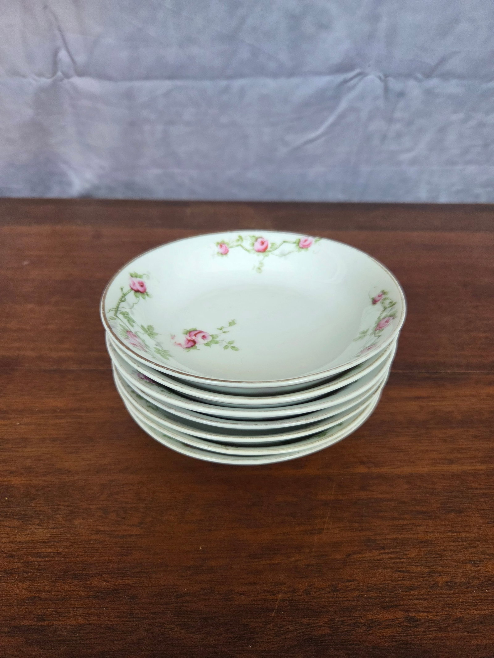Antique Heinrich & Co. Porcelain China Dinnerware Service Set - 7
