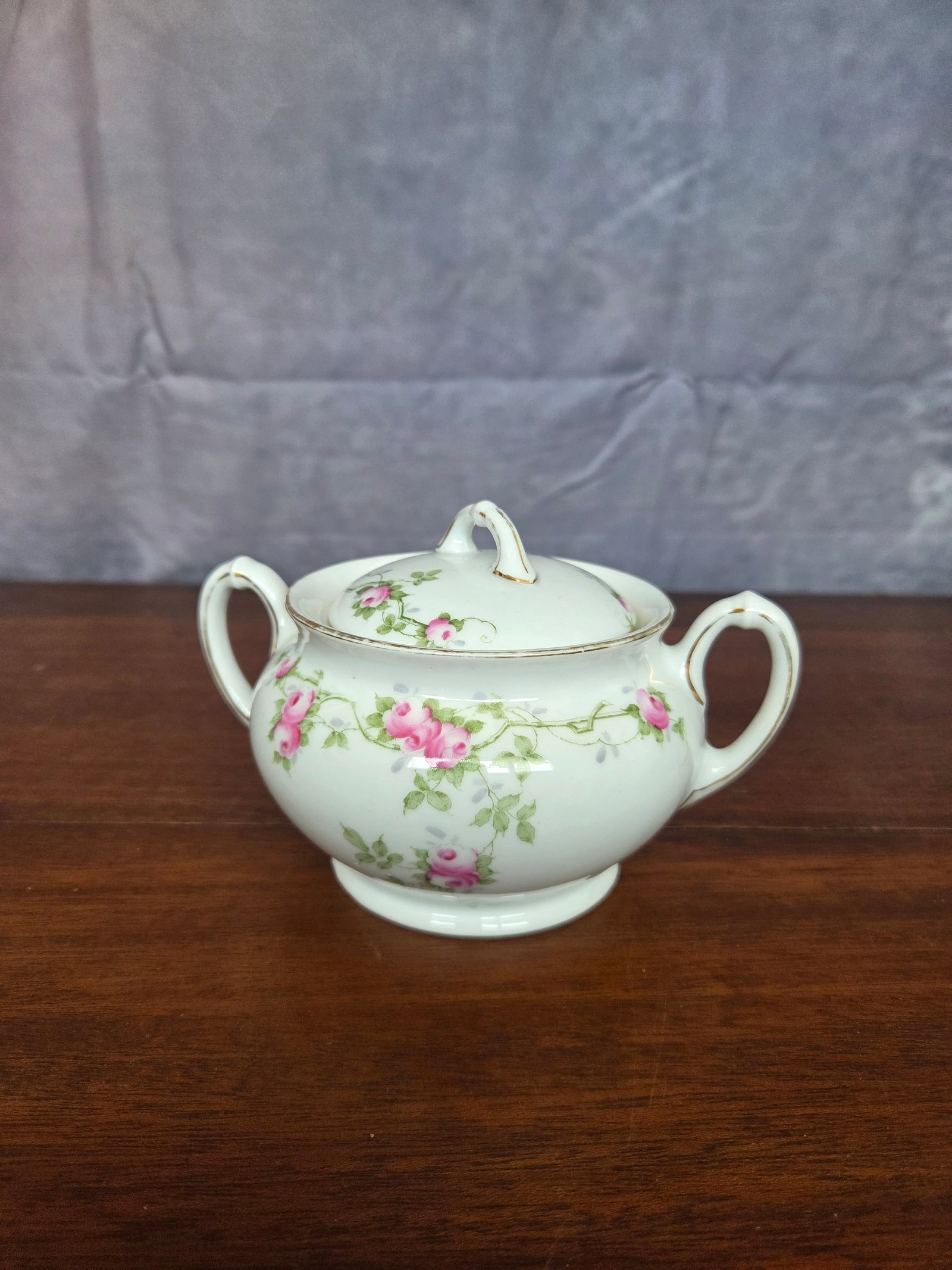 Antique Heinrich & Co. Porcelain China Dinnerware Service Set - 8