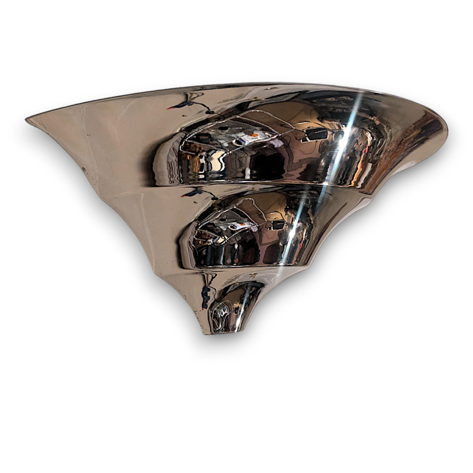 1930s Art Deco Demilune Wall Sconce Attributed to Jean Perzel - 7
