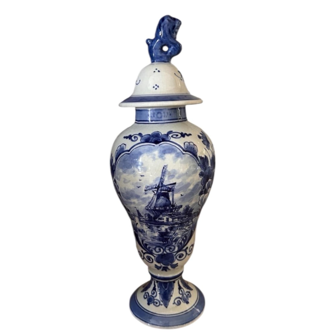 Royal Delft Ginger Jar 400 Year Anniversary Jar 1953 - 6