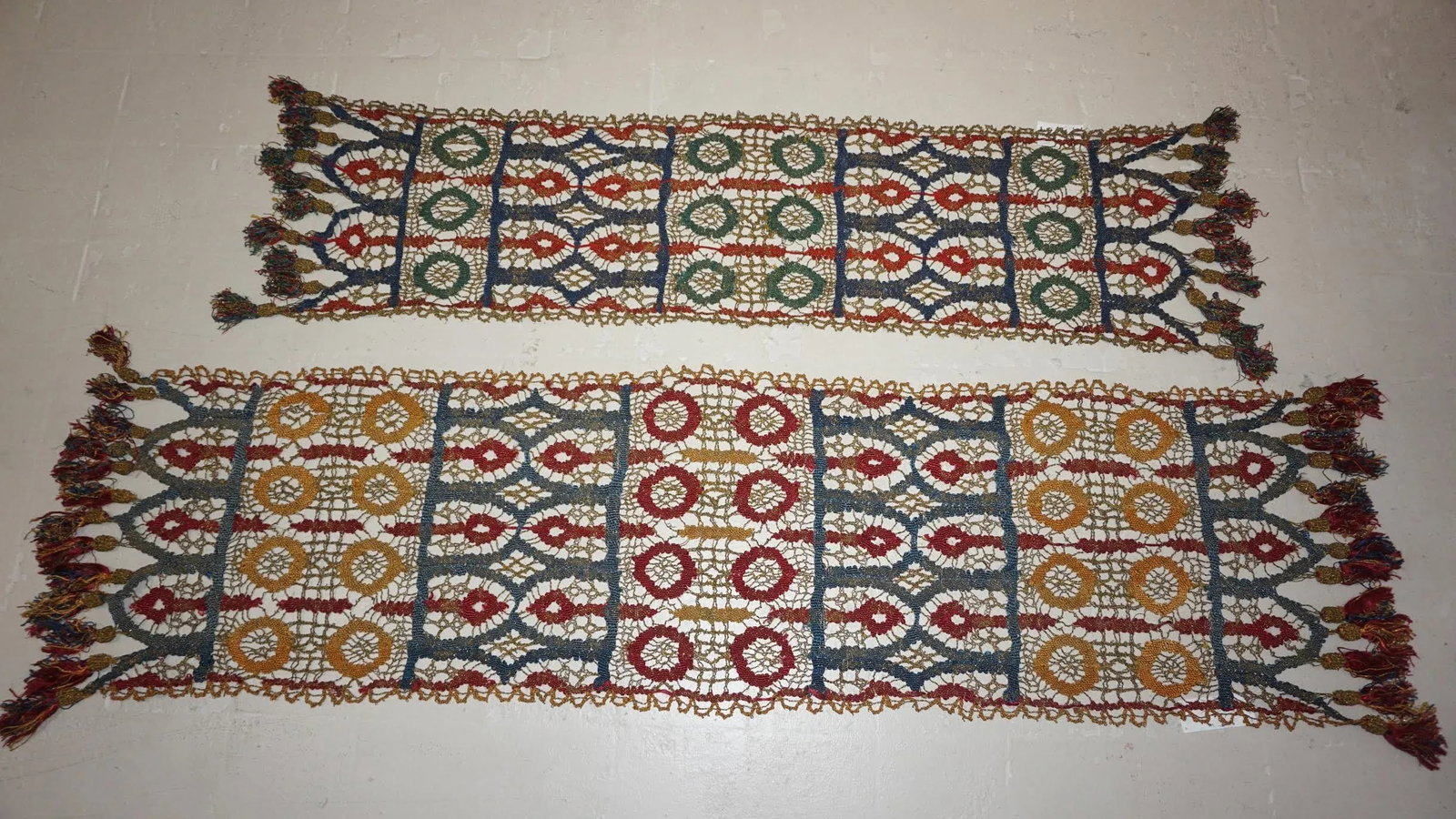 Early 20th Century European Embroidery - A Pair - 9