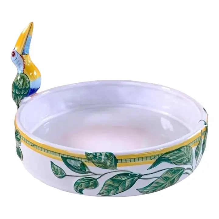 Hermes Moustiers Toucan Vide Poche /Wine Bottle Holder - 4