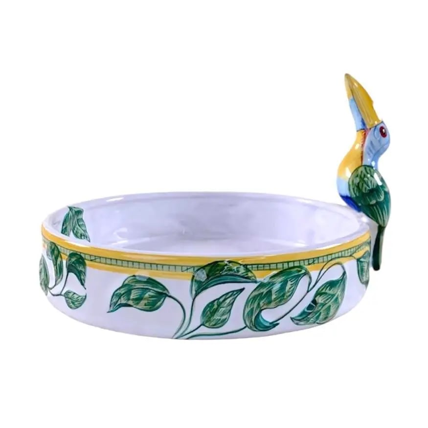 Hermes Moustiers Toucan Vide Poche /Wine Bottle Holder - 6