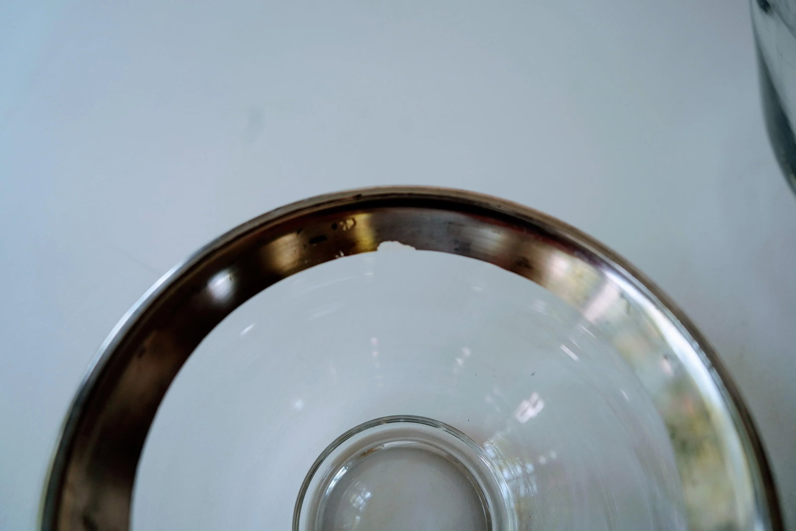 Vintage Dorothy Thorpe Silver Rimmed Serving Bowls- 2 Pieces - 9