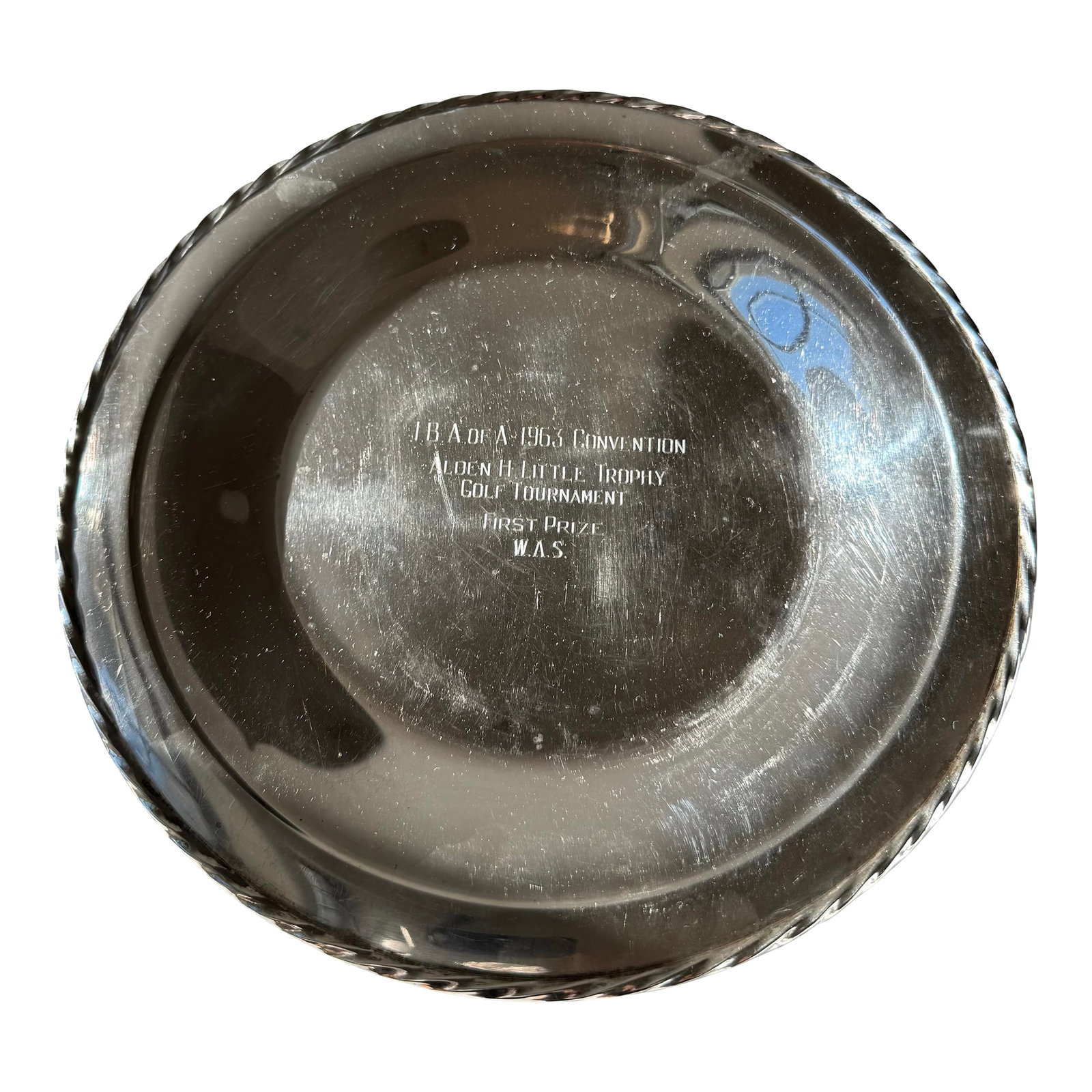 Vintage 1963 Iba Alden H. Little 1st Prize Golf Trophy - Towle Sterling Silver (1 of 7)