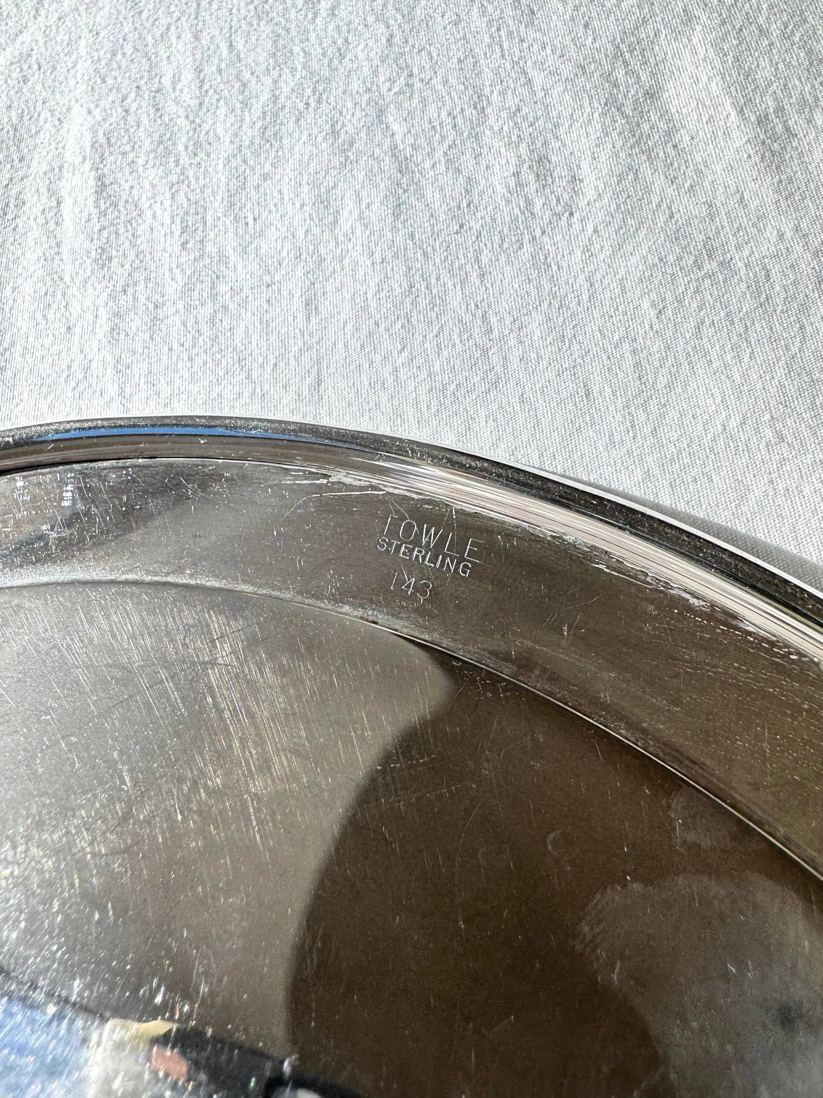 Vintage 1963 Iba Alden H. Little 1st Prize Golf Trophy - Towle Sterling Silver - 4