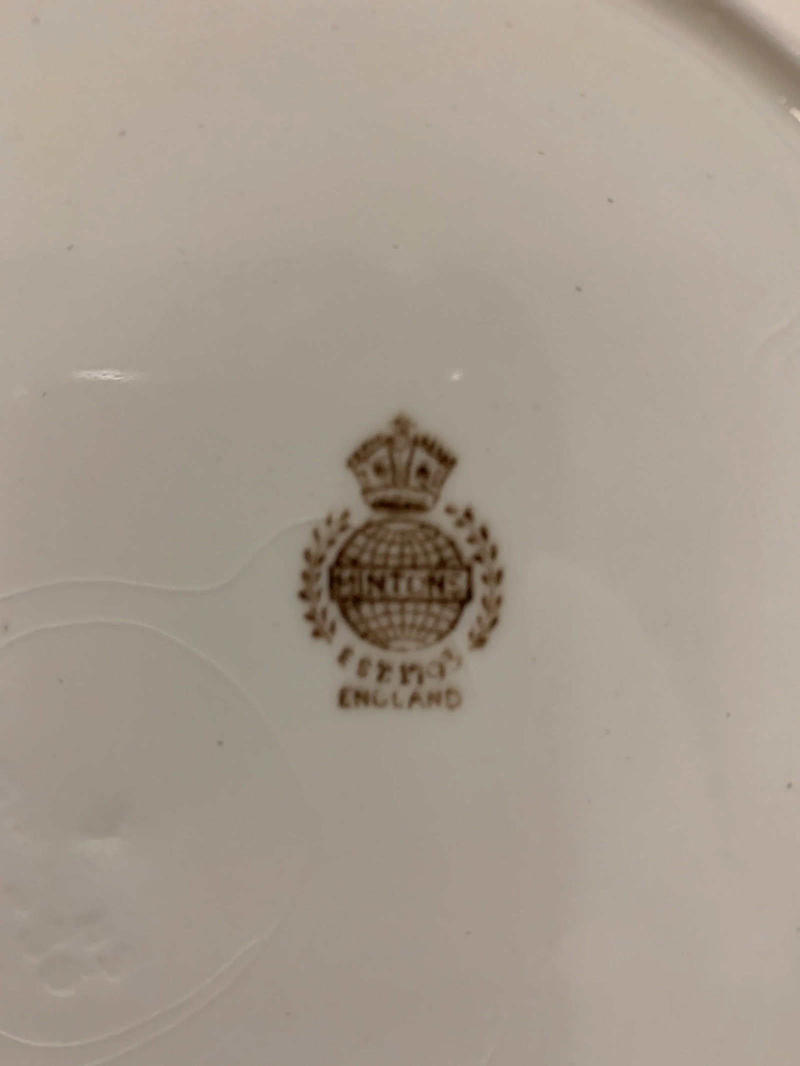 19th Century Circa 1860 English Minton Passion Flower Transfer Ware Dinnerware Set- 43 Pieces - 10